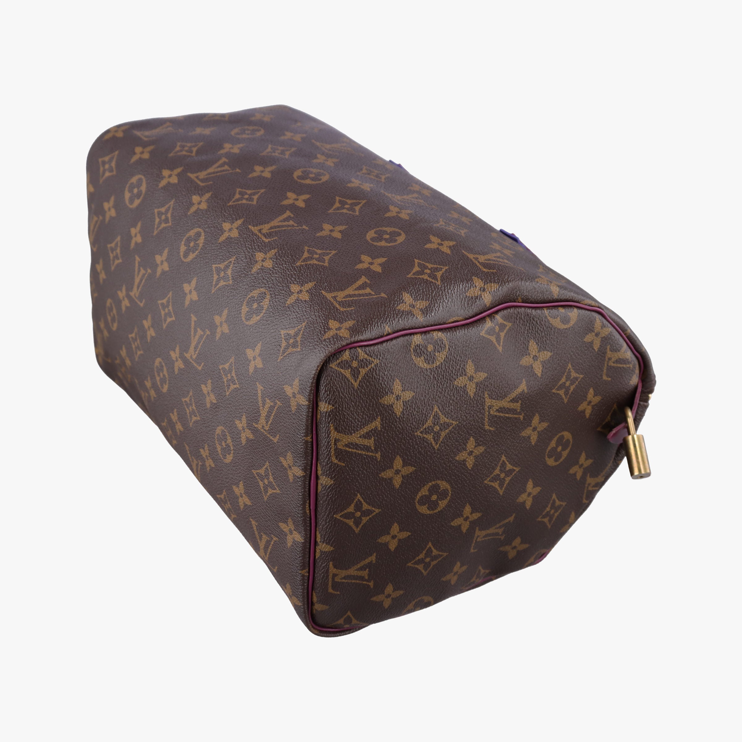 Vintage Louis Vuitton Speedy30 brown×Magenta Monogram Totem M41666 handbag | stylenewstar