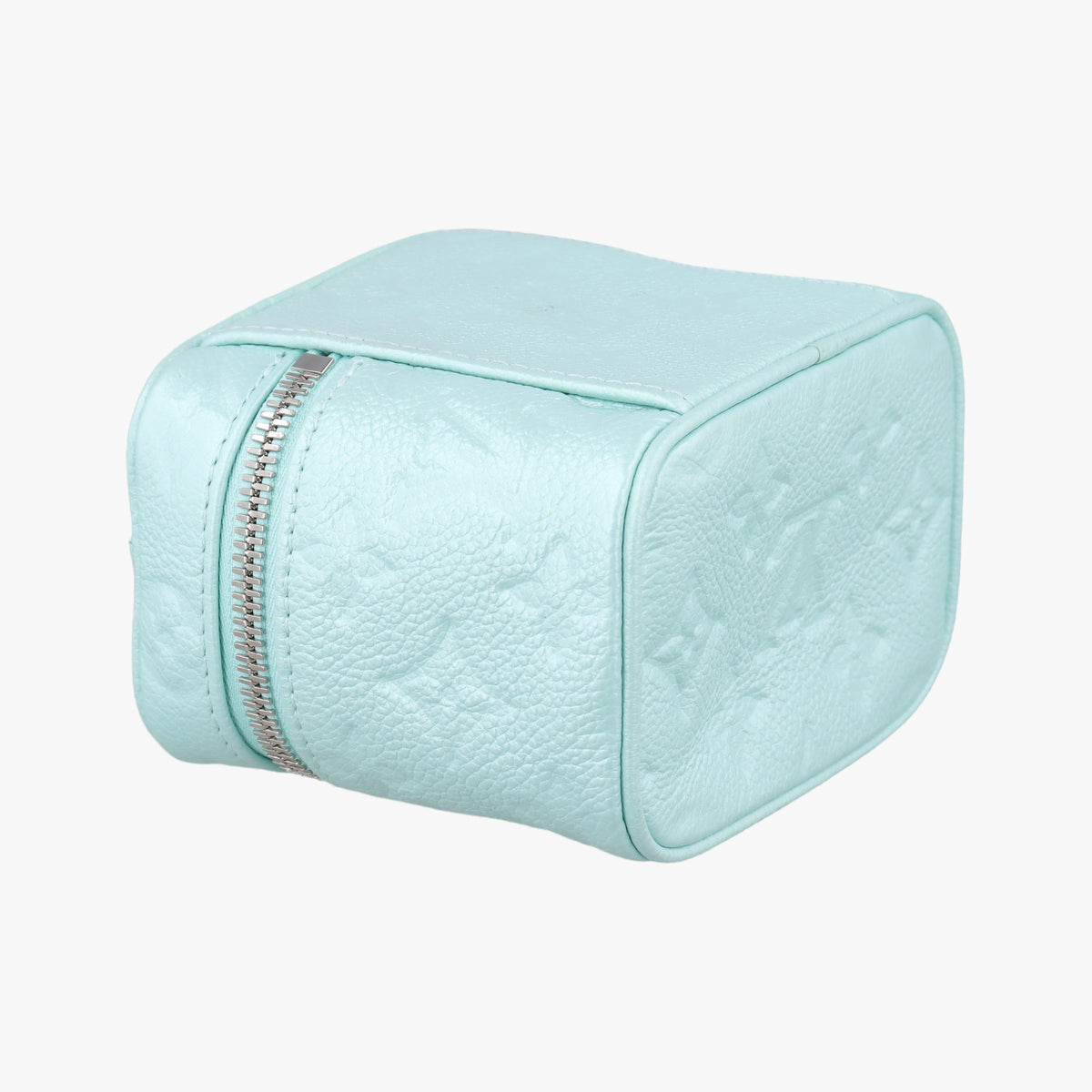 Pre-owned Louis Vuitton Micro Vanity pearlescent blue Monogram Empreinte M82193 shoulderbag | stylenewstar