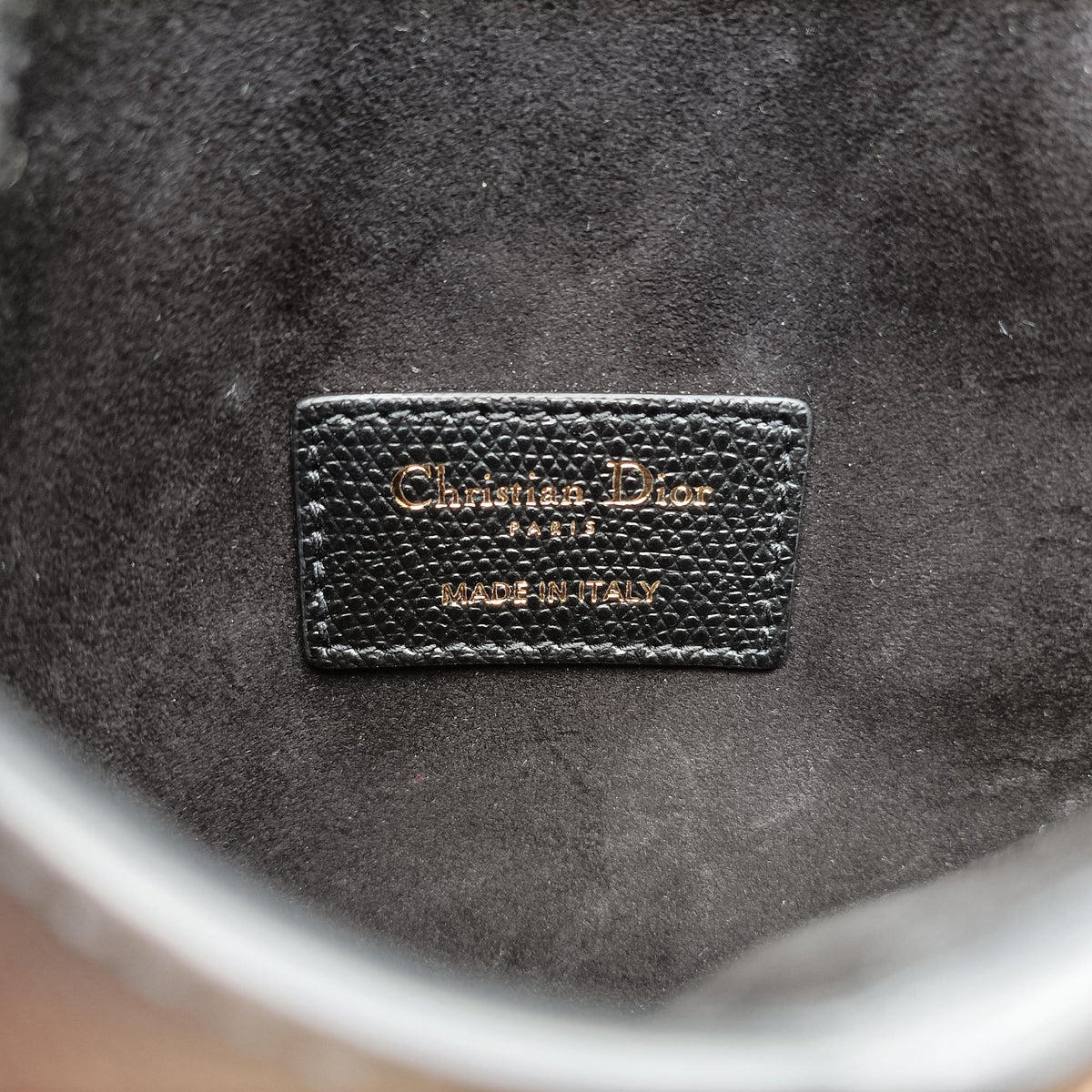 Pre-owned Christian Dior saddle Black leather  bum bag/waist bag | stylenewstar