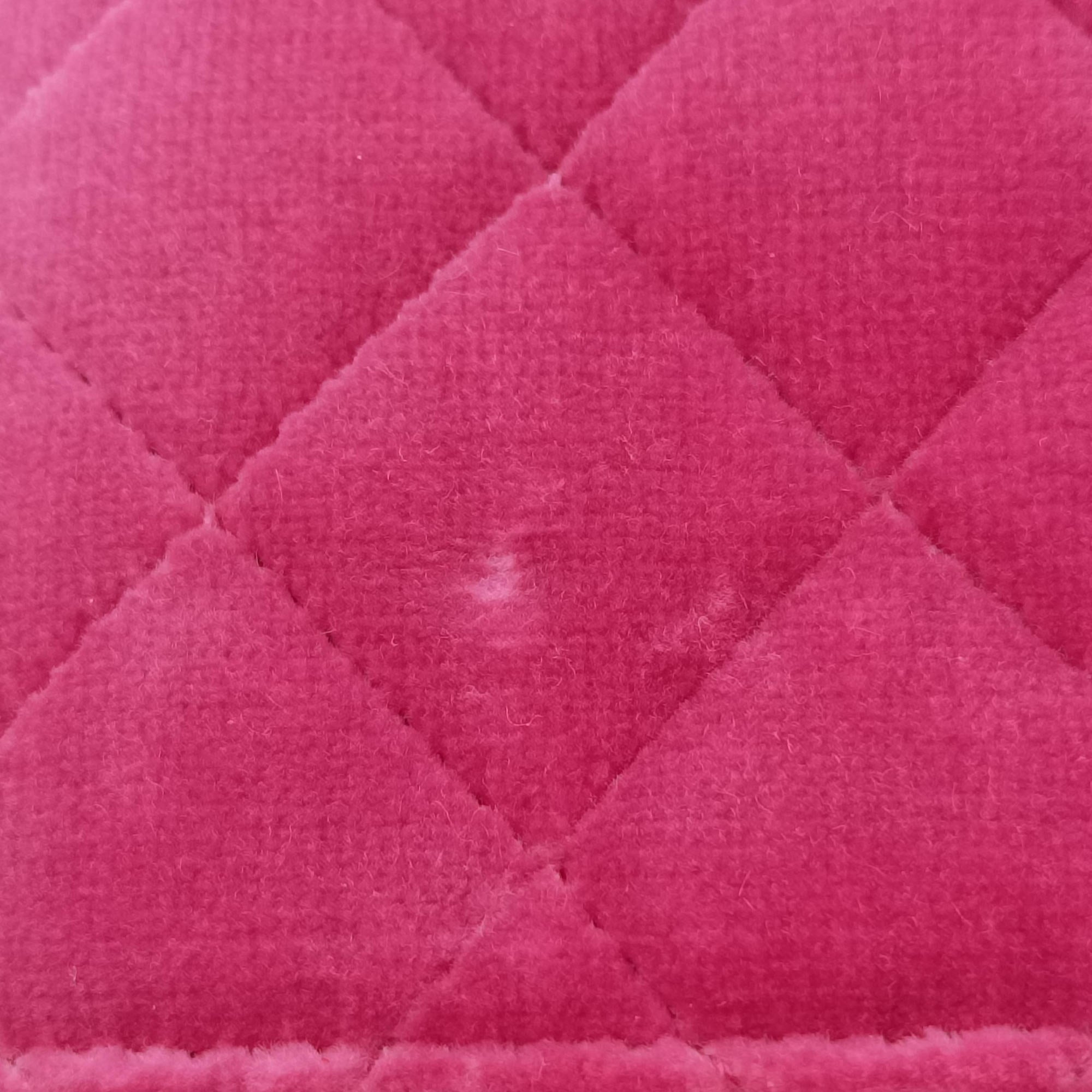 Secondhand Chanel BOY CHANEL Chain Wallet Rose velour A68911 shoulderbag | stylenewstar