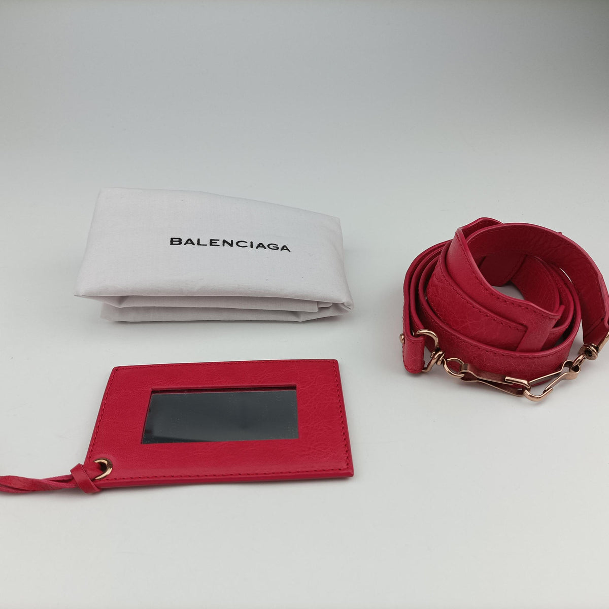 Vintage Balenciaga Electric Perforated Motorcycle City Red lambskin  shoulderbag | stylenewstar