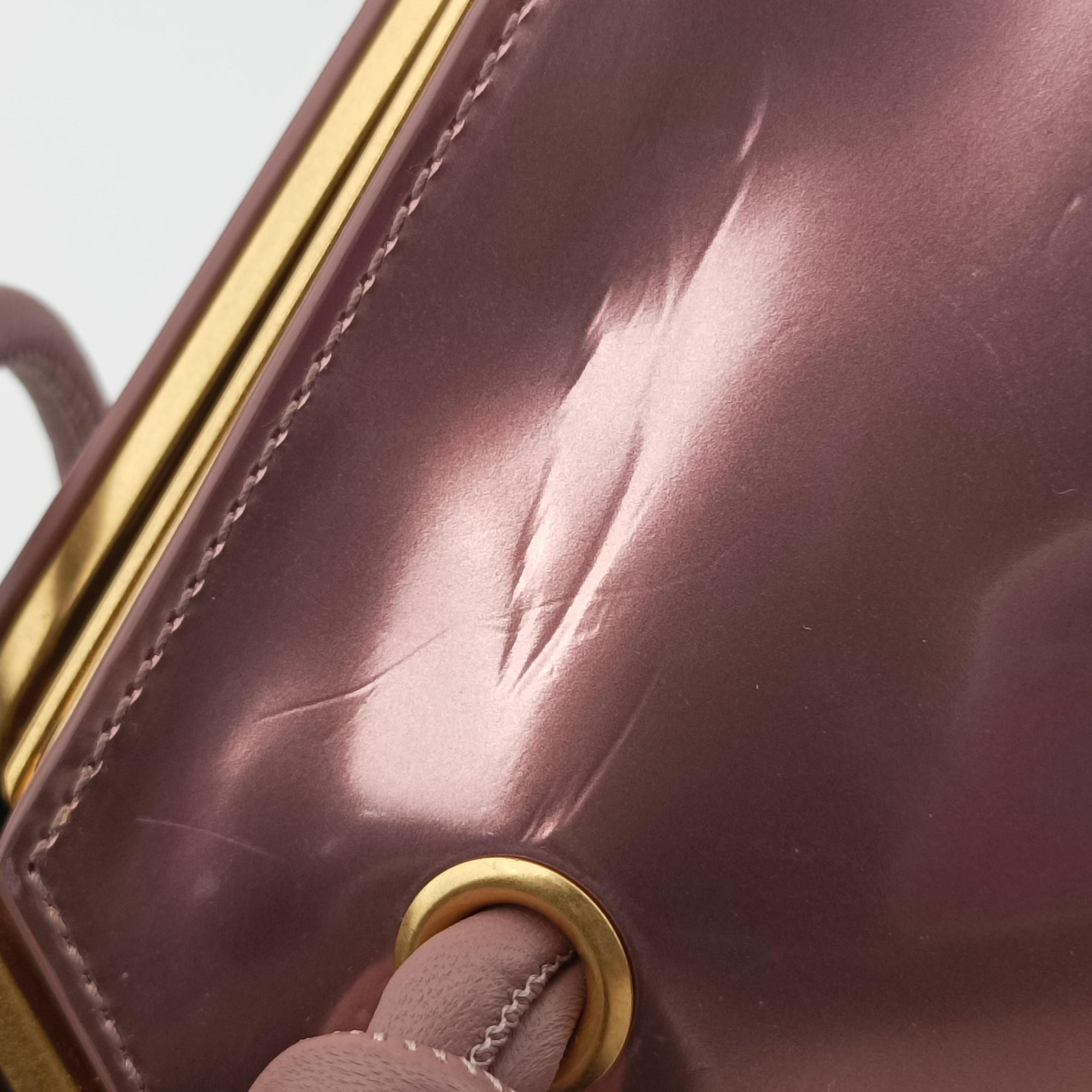 Secondhand Bottega Veneta Pyramid Sunset  Gold Leather  clutchbag | stylenewstar