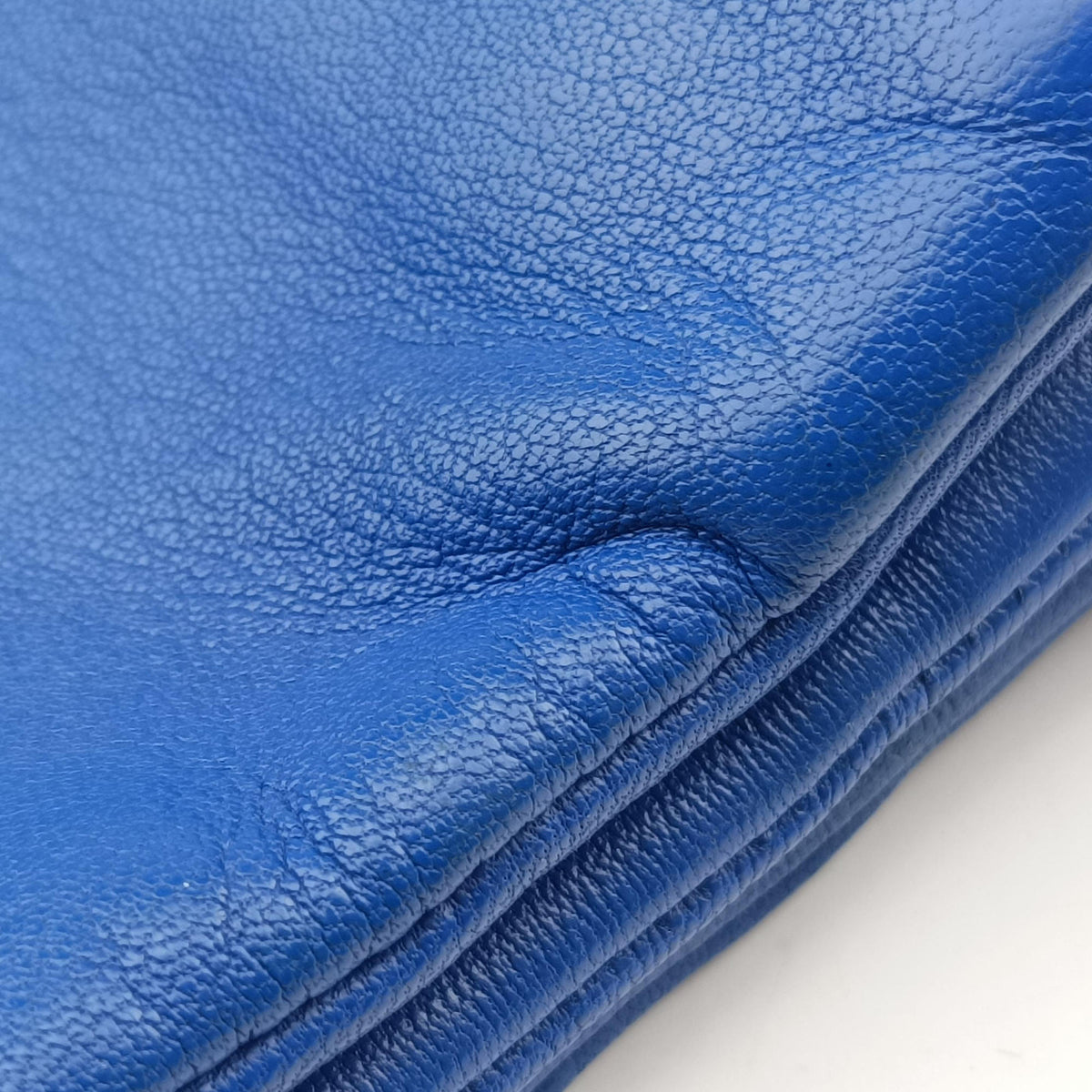 Pre-owned Celine TRIO Blue Leather  shoulderbag | stylenewstar