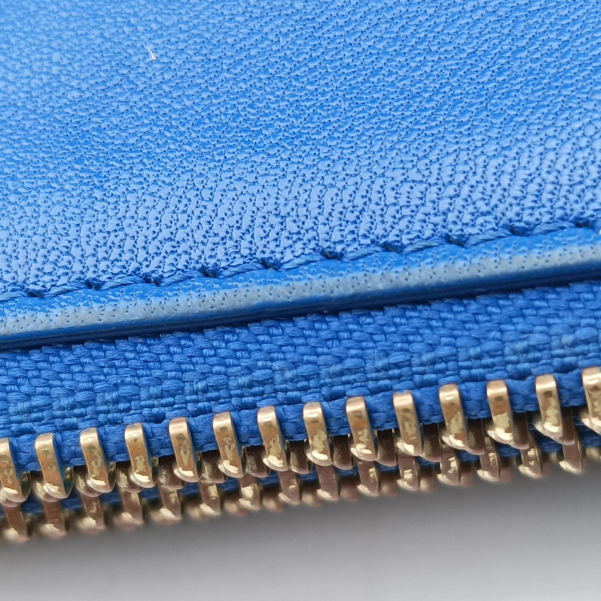 Pre-owned Celine TRIO Blue Leather  shoulderbag | stylenewstar