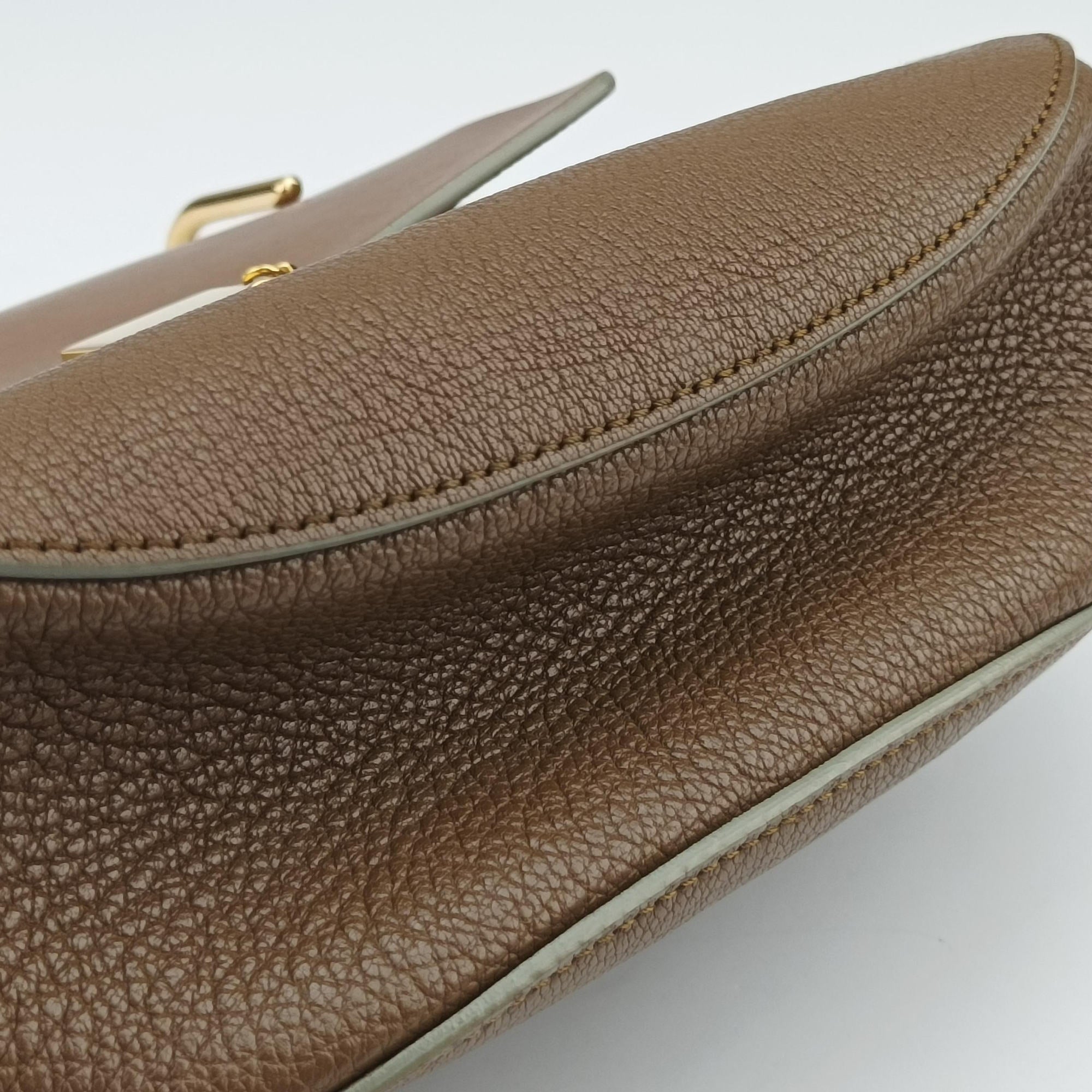 Pre-owned Chloe DREW Brown Leather  shoulderbag | stylenewstar