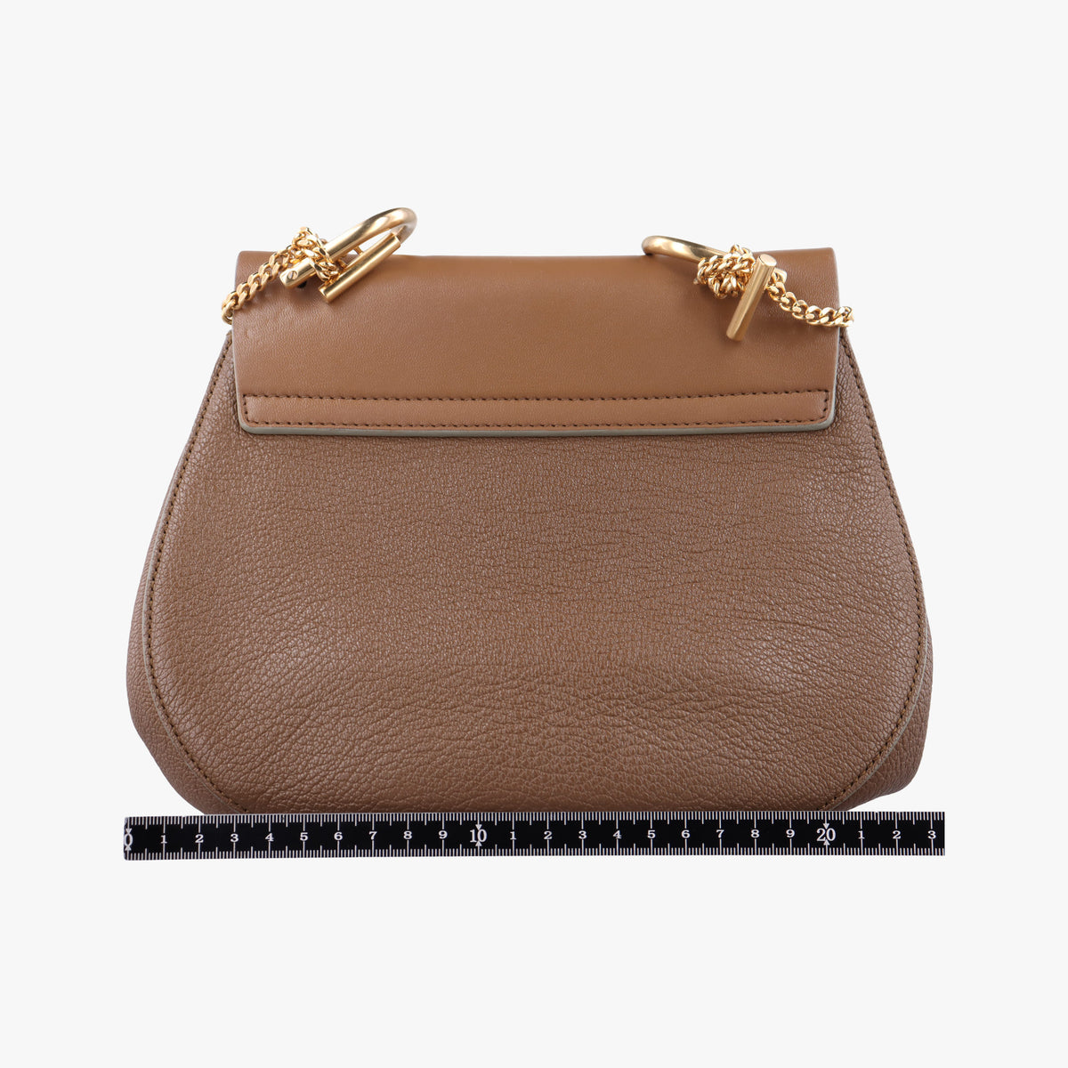 Pre-owned Chloe DREW Brown Leather  shoulderbag | stylenewstar