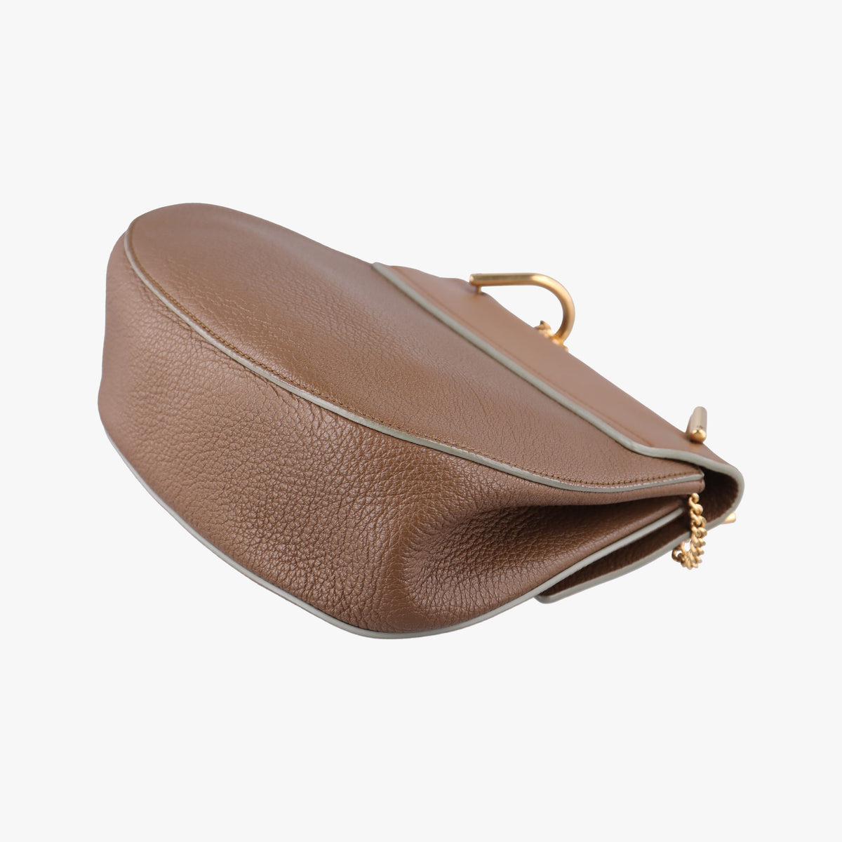 Pre-owned Chloe DREW Brown Leather  shoulderbag | stylenewstar