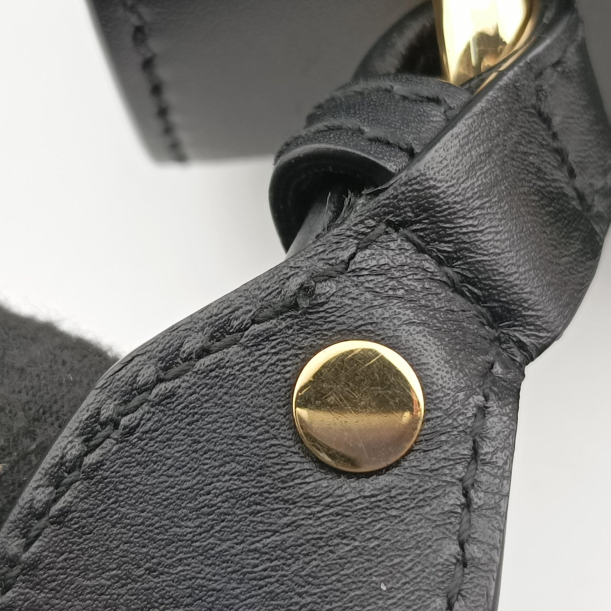Vintage Gucci Sylvie Black×green×red Leather 421882 shoulderbag | stylenewstar