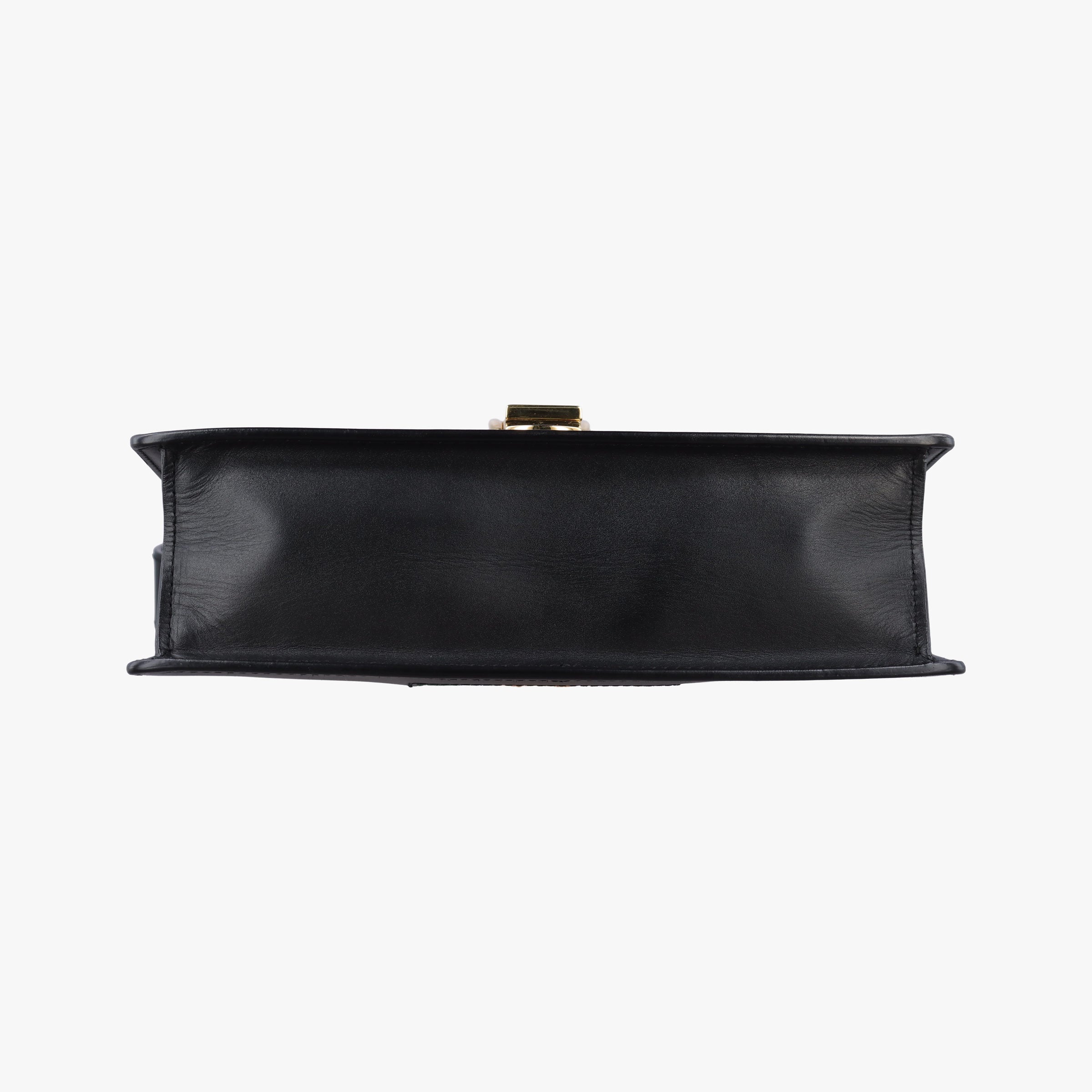Vintage Gucci Sylvie Black×green×red Leather 421882 shoulderbag | stylenewstar