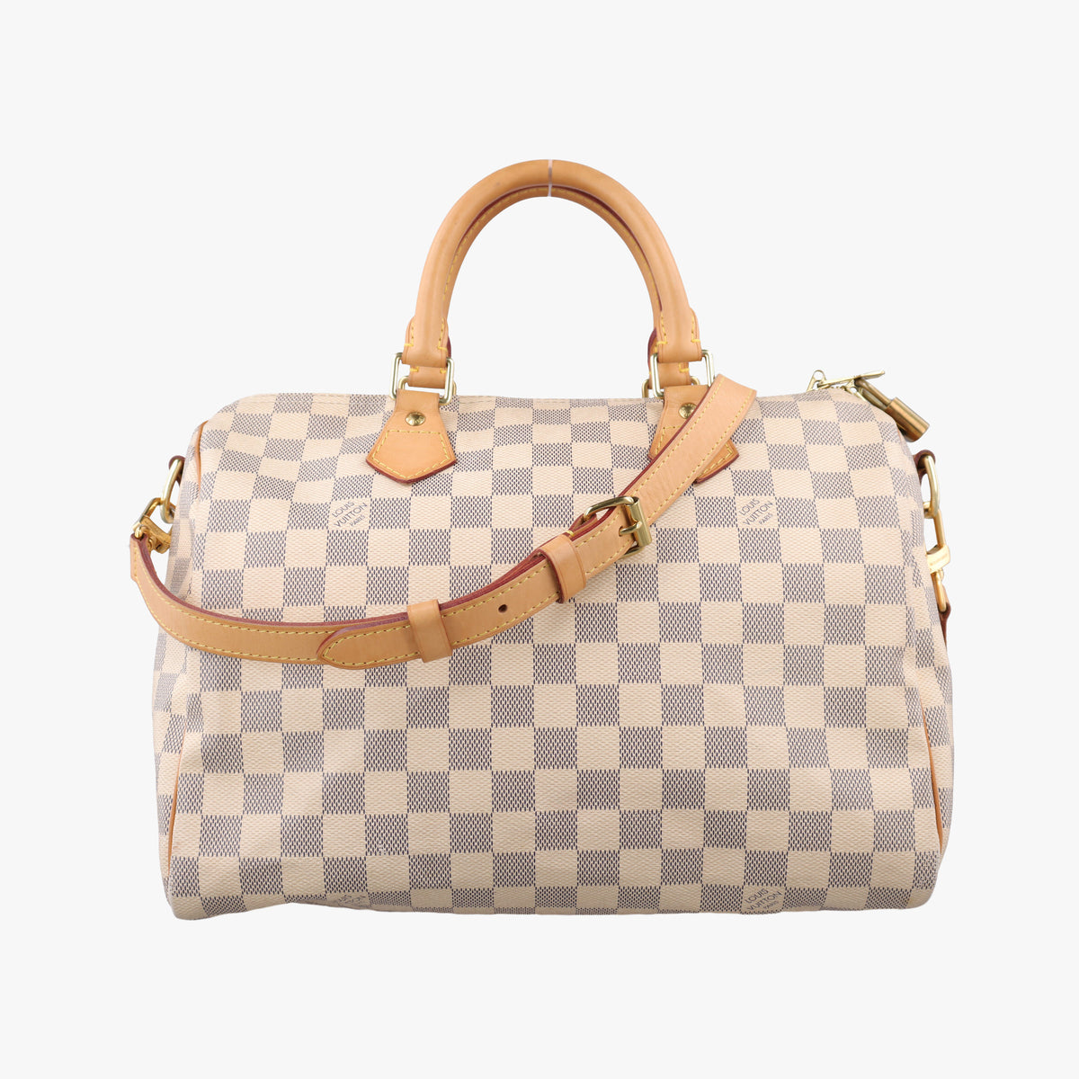 Secondhand Louis Vuitton Speedy 30 AZUR Damier Canvas N41533 shoulderbag | stylenewstar