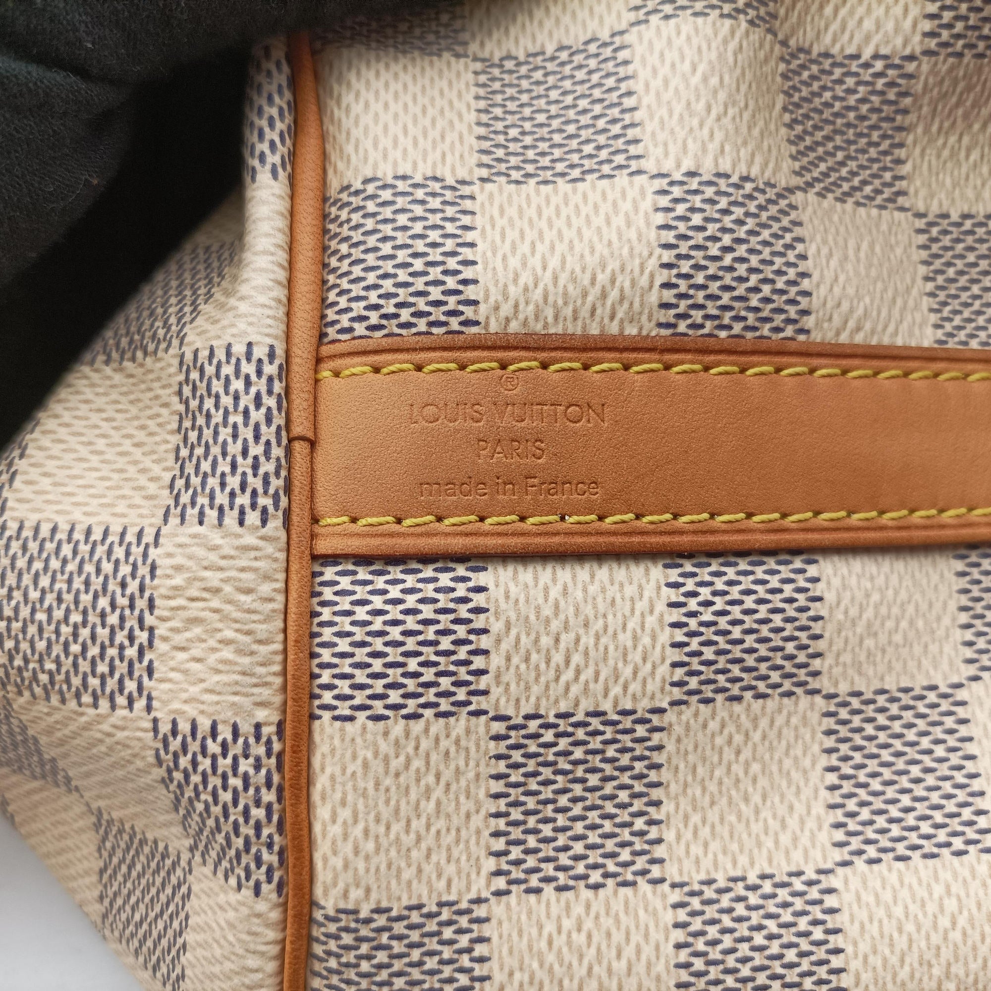 Secondhand Louis Vuitton Speedy 30 AZUR Damier Canvas N41533 shoulderbag | stylenewstar