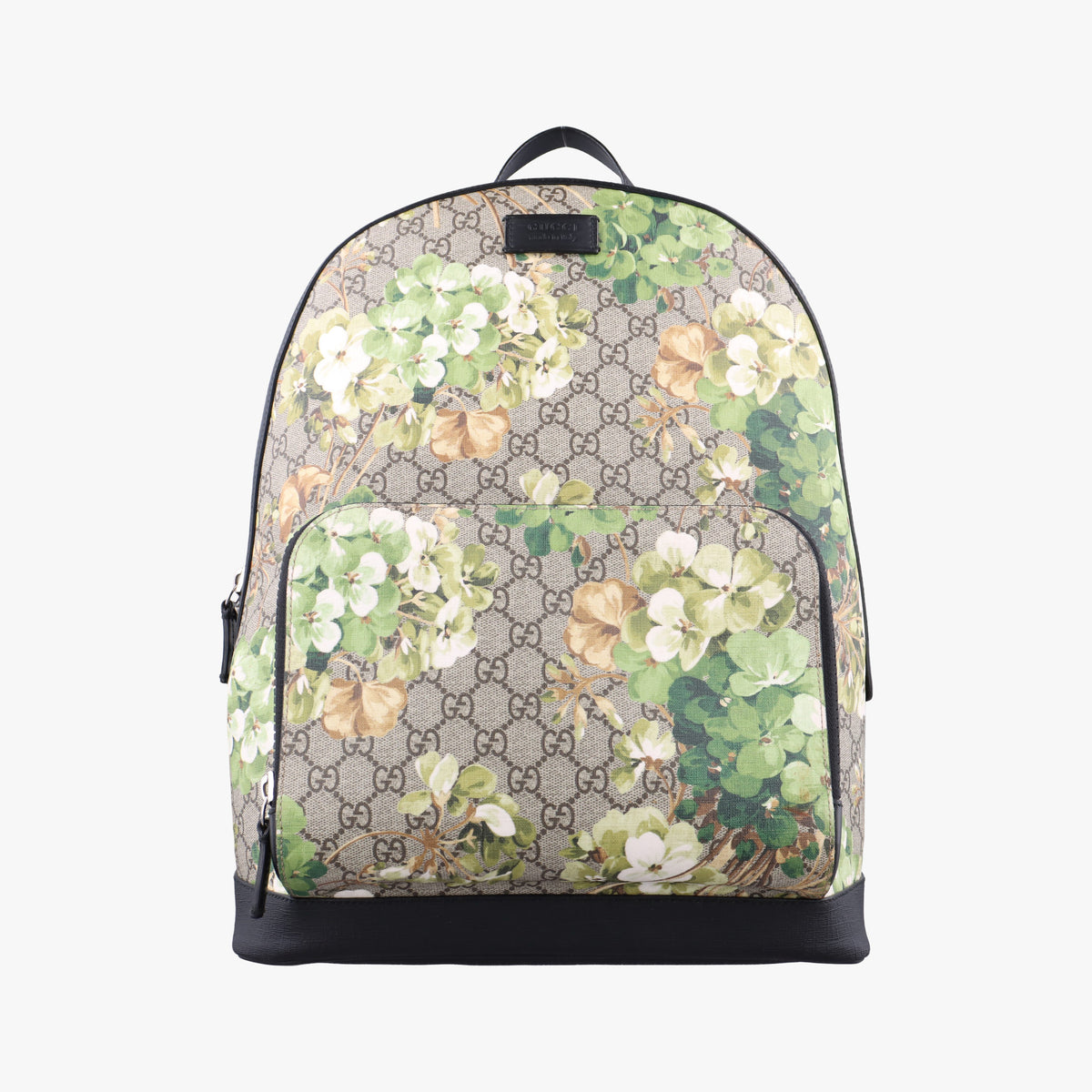 Pre-owned Gucci GG Blooms Beige×Multi PVC coated canvas×Leather 406370 backpack/rucksack | stylenewstar