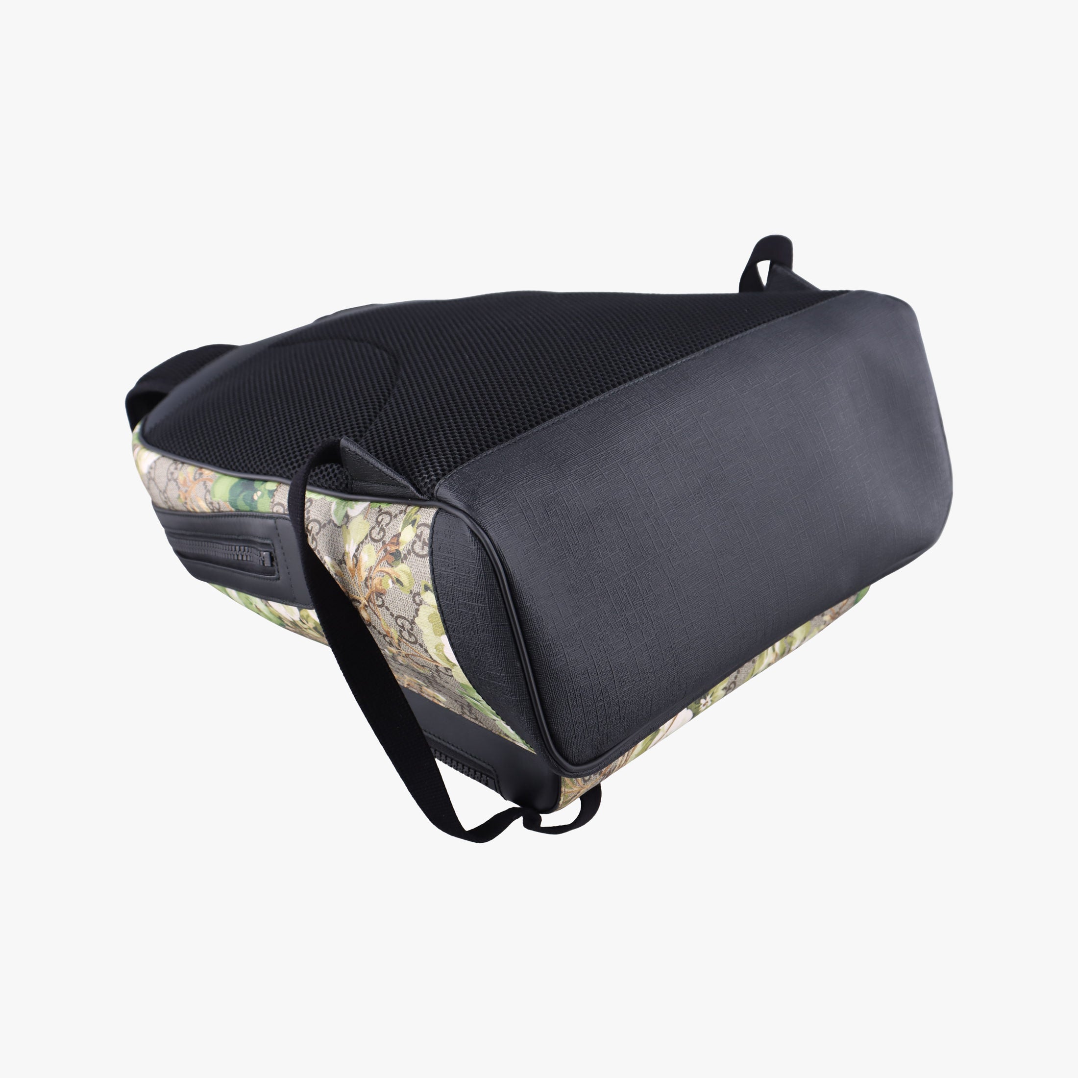 Pre-owned Gucci GG Blooms Beige×Multi PVC coated canvas×Leather 406370 backpack/rucksack | stylenewstar