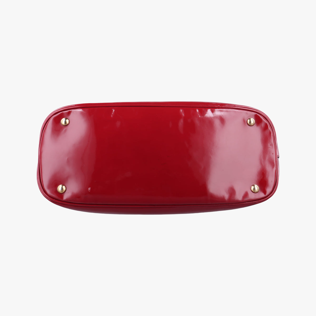 Pre-owned Gucci Bright Bit Red Patent Leather 319795 shoulderbag | stylenewstar