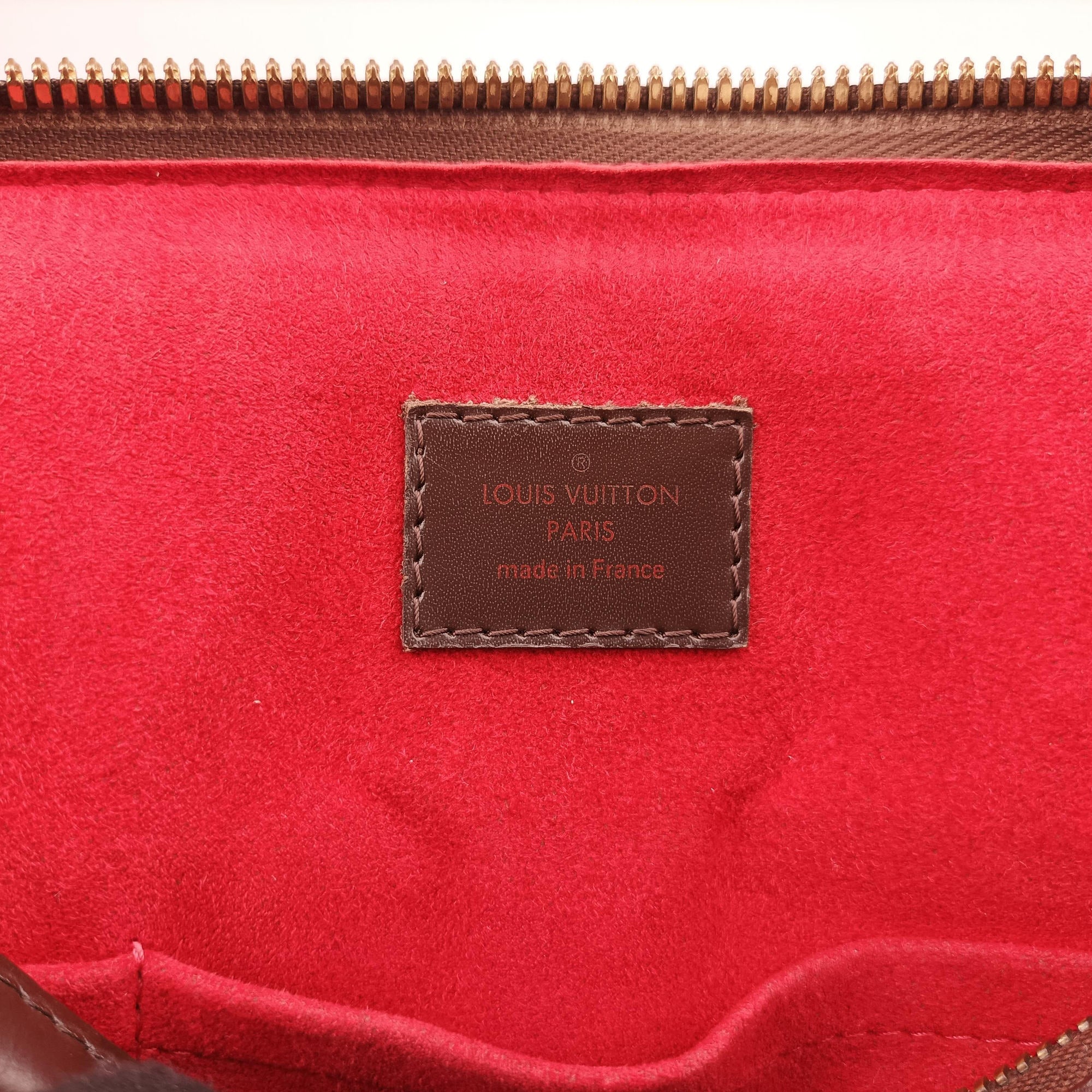 Pre-owned Louis Vuitton TREVI PM EBENE Damier Canvas N51997 shoulderbag | stylenewstar