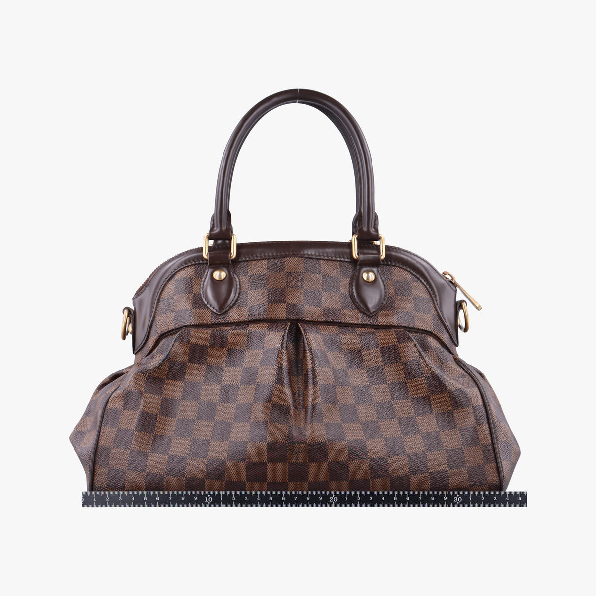 Pre-owned Louis Vuitton TREVI PM EBENE Damier Canvas N51997 shoulderbag | stylenewstar