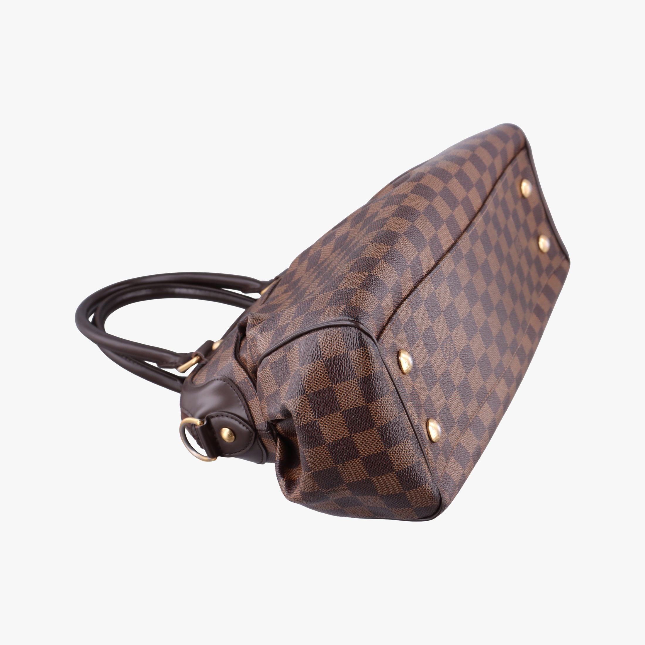Pre-owned Louis Vuitton TREVI PM EBENE Damier Canvas N51997 shoulderbag | stylenewstar