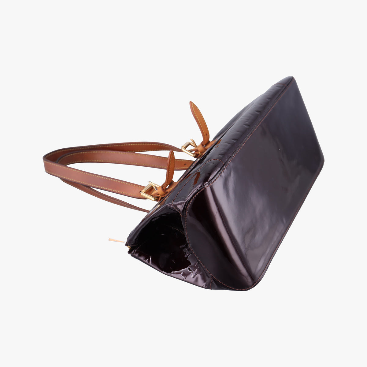 Secondhand Louis Vuitton Rosewood Avenue Amaranth Vernis M93510 shoulderbag | stylenewstar