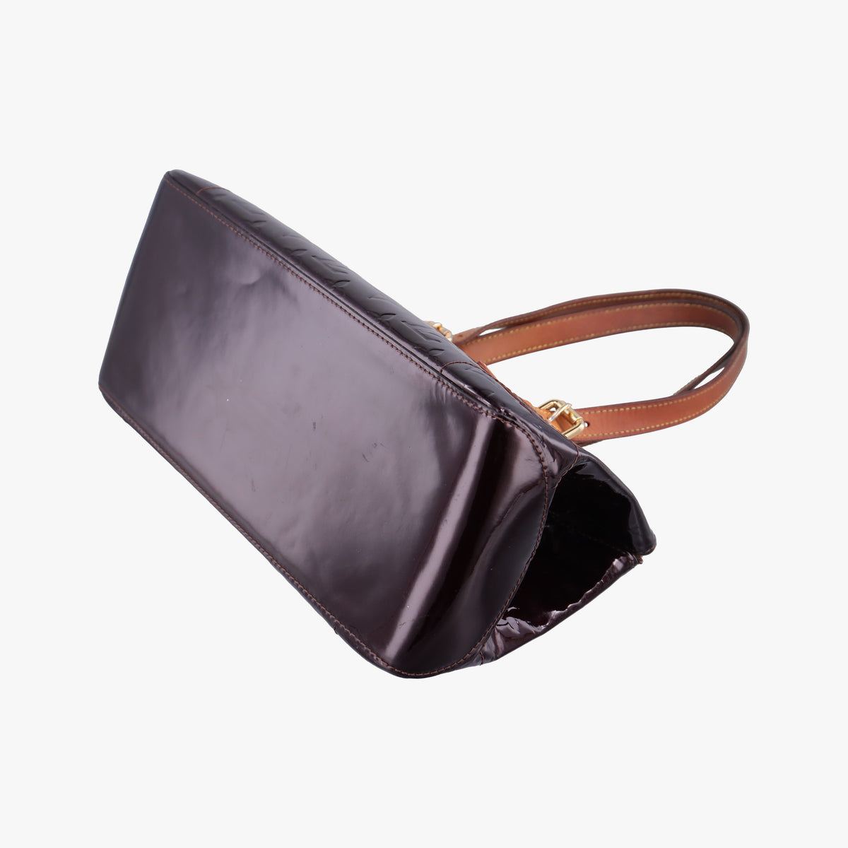 Secondhand Louis Vuitton Rosewood Avenue Amaranth Vernis M93510 shoulderbag | stylenewstar