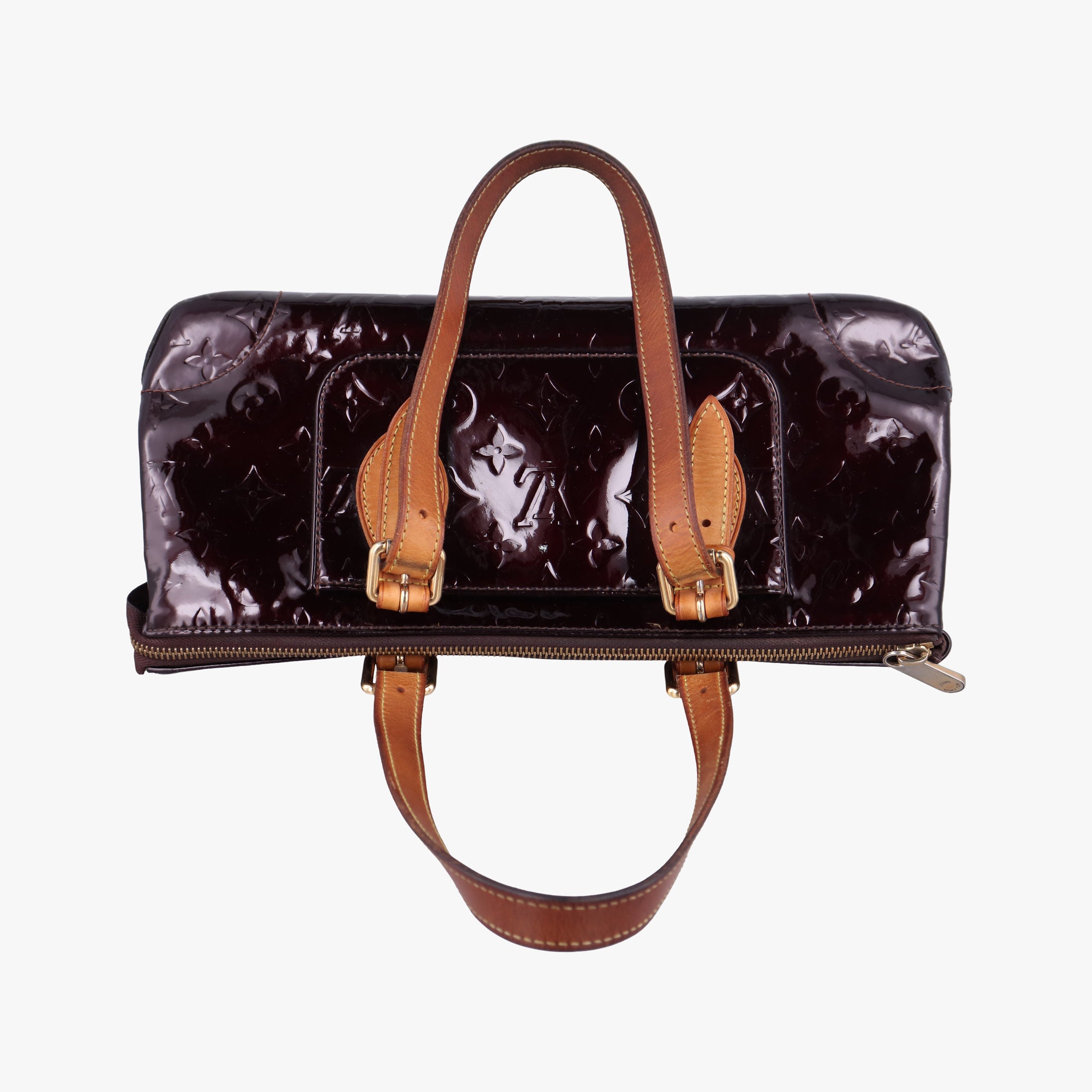 Secondhand Louis Vuitton Rosewood Avenue Amaranth Vernis M93510 shoulderbag | stylenewstar