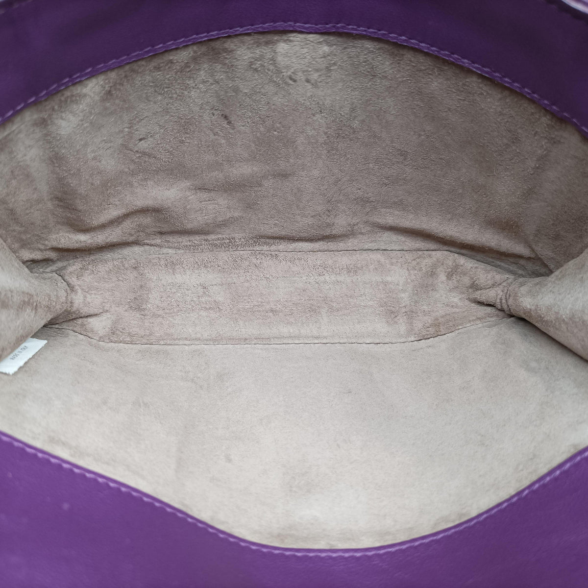 Pre-owned Bottega Veneta Intrecciato Olimpia Purple lambskin  shoulderbag | stylenewstar