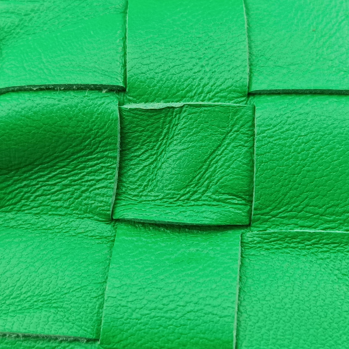 Pre-owned Bottega Veneta The Jodie Green lambskin  handbag | stylenewstar