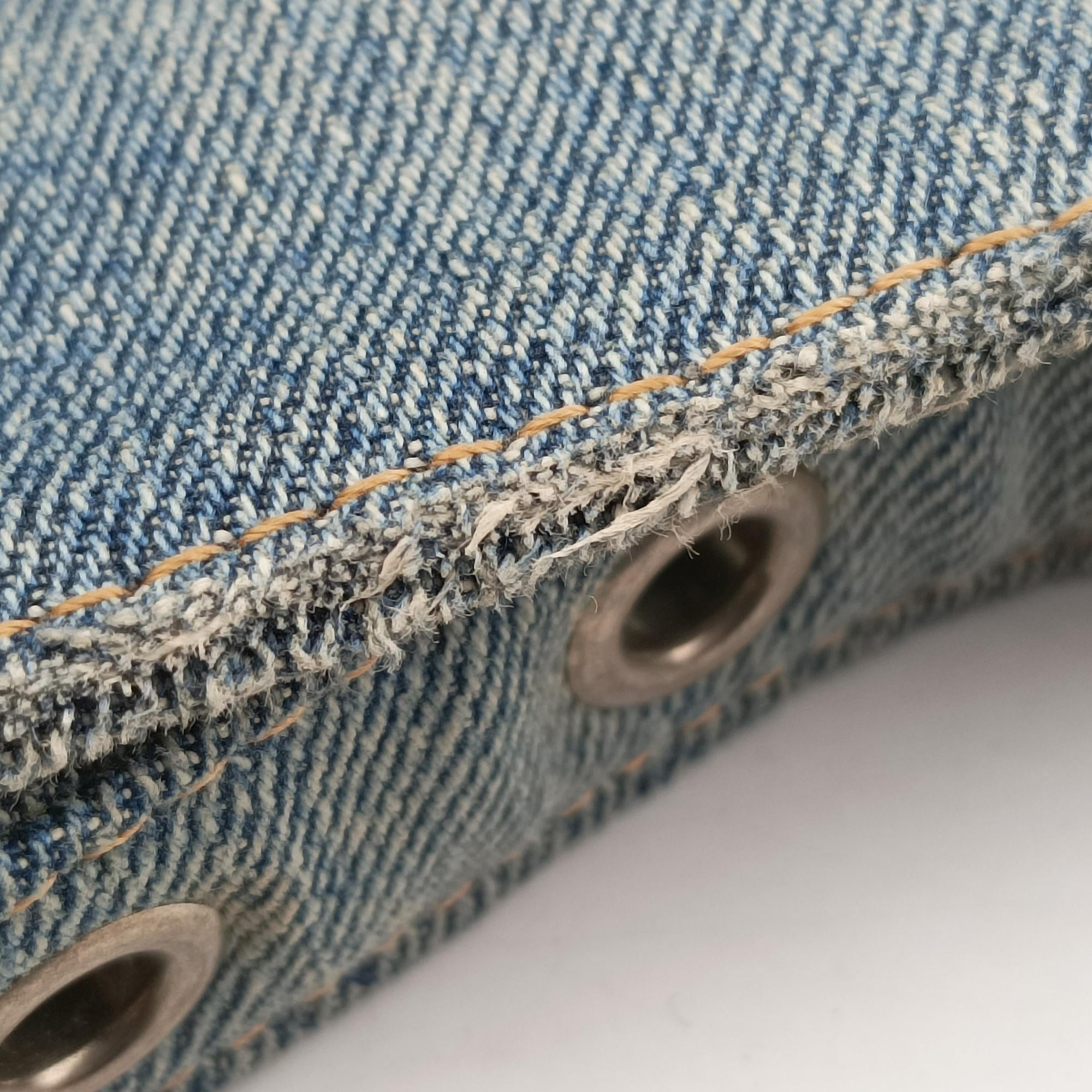 Pre-owned Balenciaga Le Cagole Blue denim  shoulderbag | stylenewstar