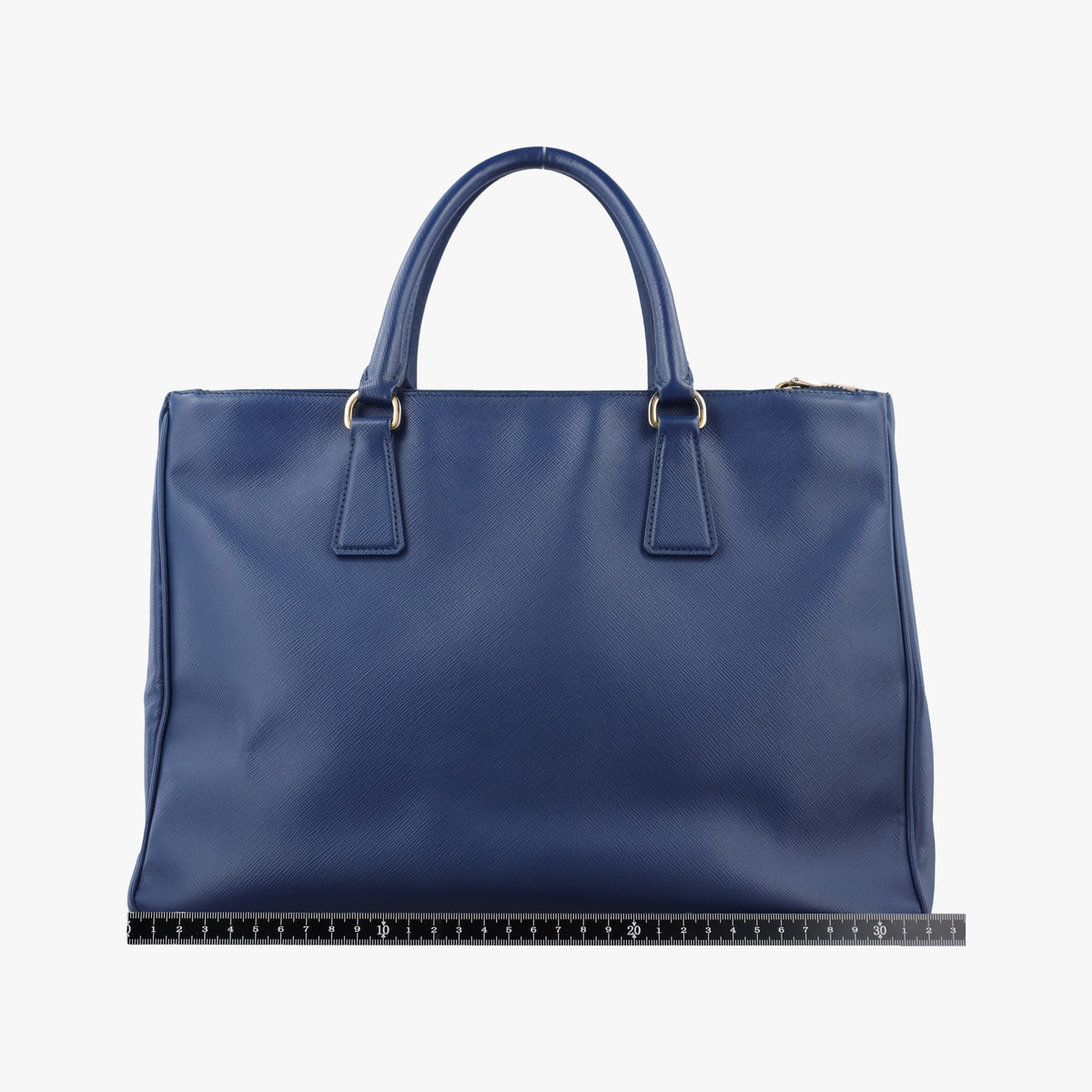 Pre-owned Prada Galleria Blue SAFFIANO Leather BN2274 shoulderbag | stylenewstar