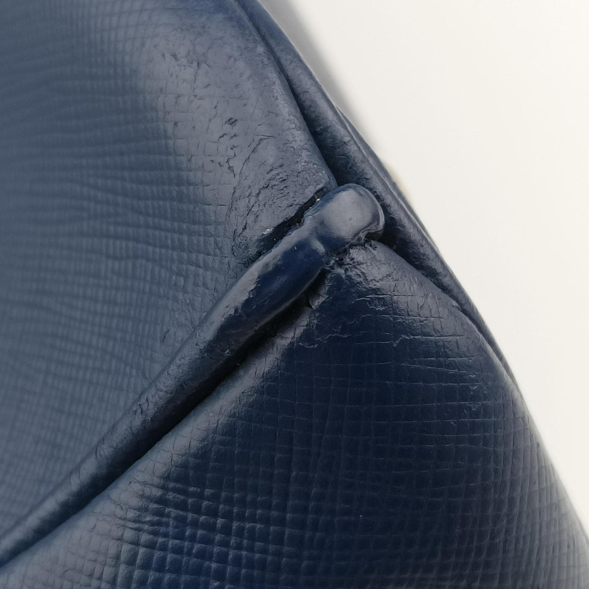 Pre-owned Prada Galleria Blue SAFFIANO Leather BN2274 shoulderbag | stylenewstar