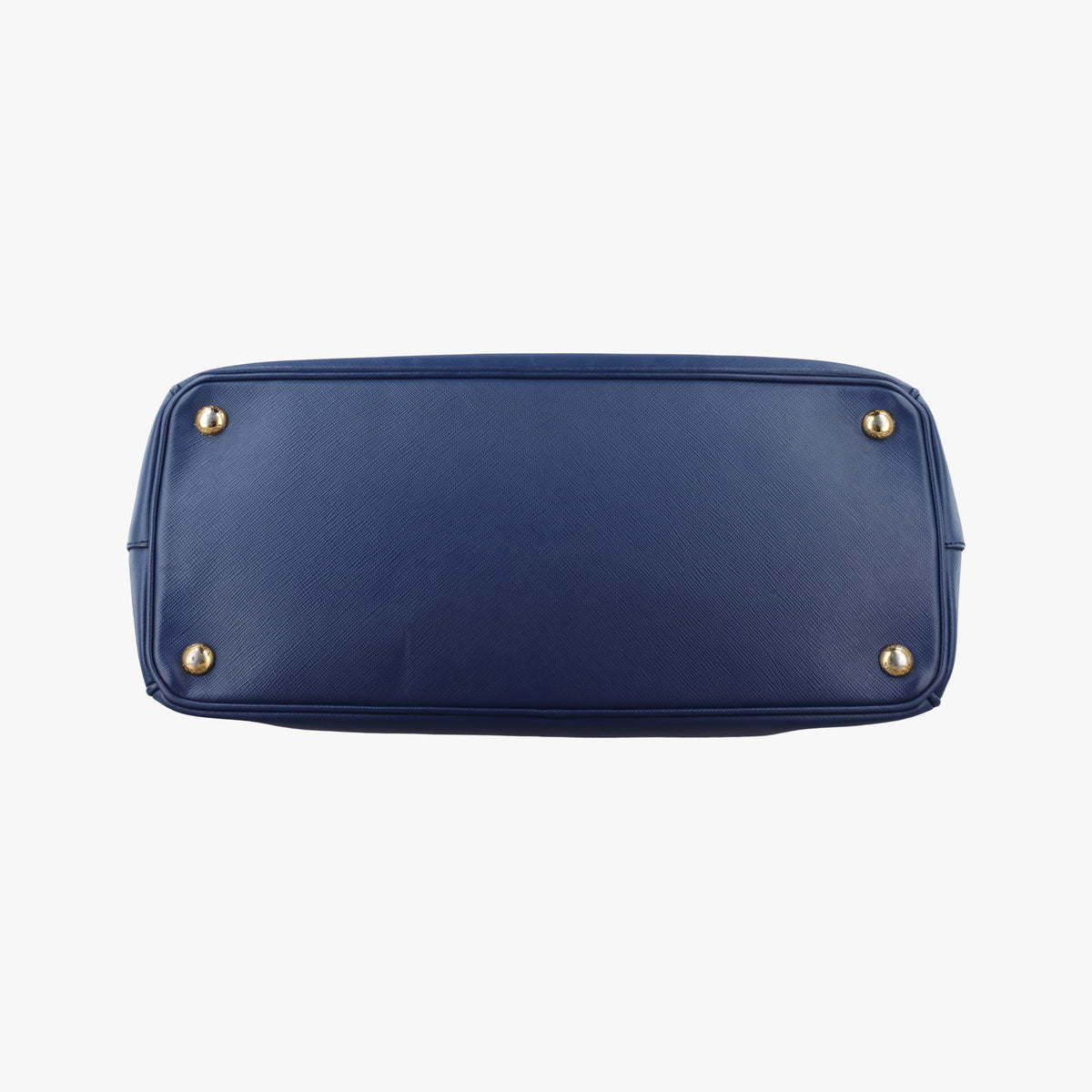 Pre-owned Prada Galleria Blue SAFFIANO Leather BN2274 shoulderbag | stylenewstar