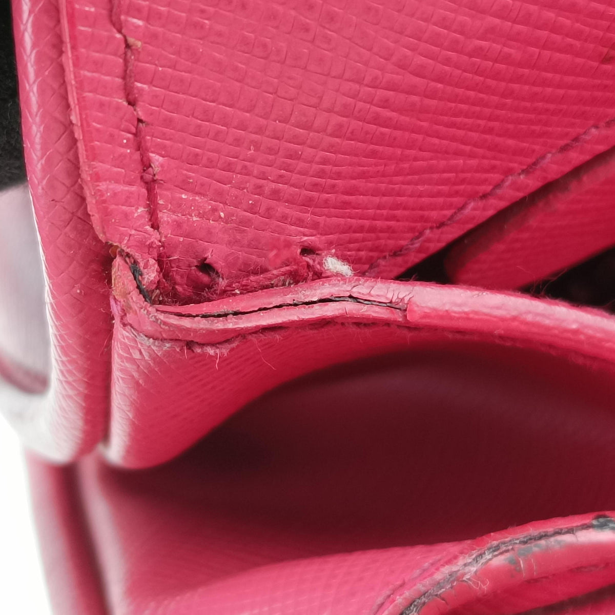 Pre-owned Prada Promenade Pink SAFFIANO Leather BN2558 handbag | stylenewstar