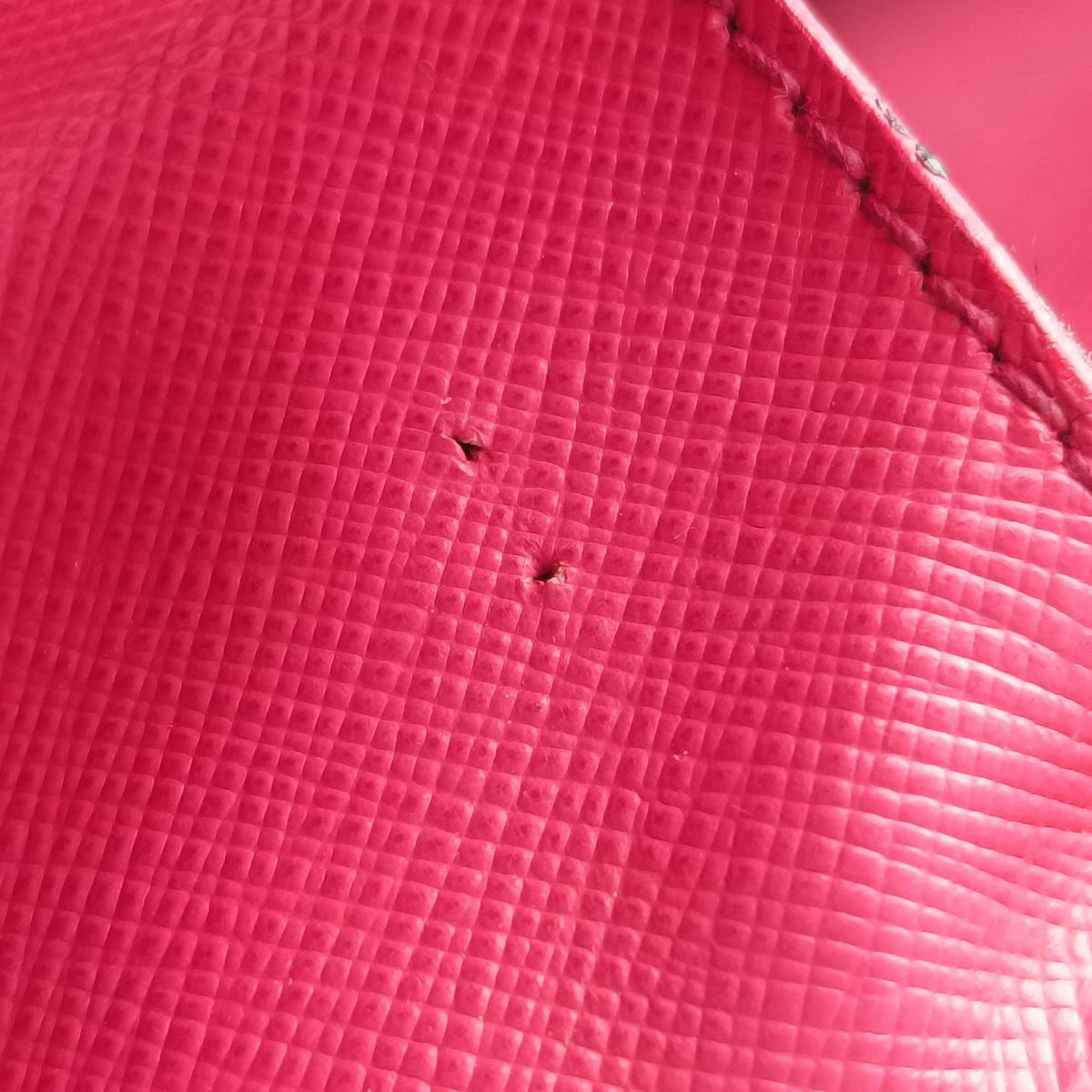 Pre-owned Prada Promenade Pink SAFFIANO Leather BN2558 handbag | stylenewstar