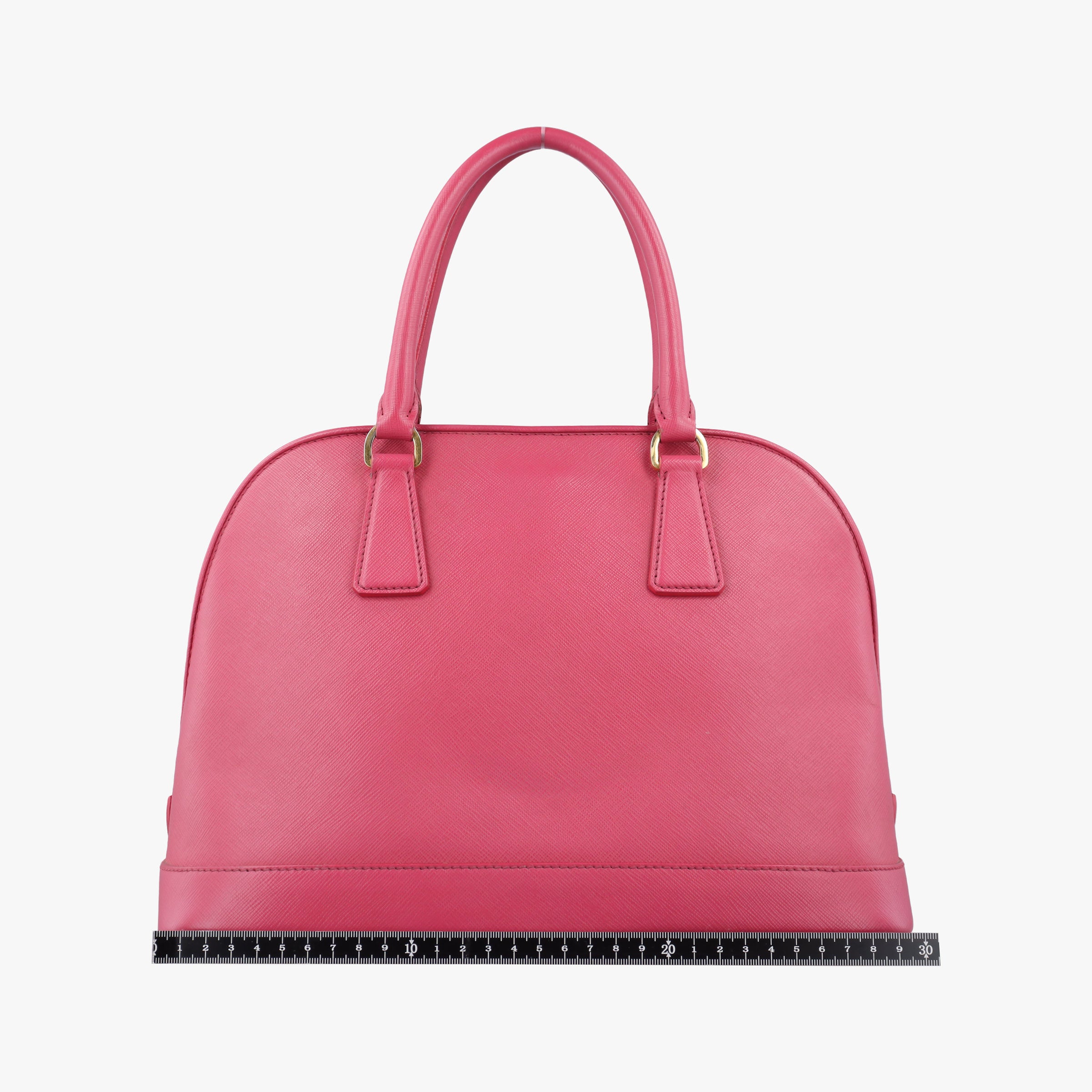 Pre-owned Prada Promenade Pink SAFFIANO Leather BN2558 handbag | stylenewstar