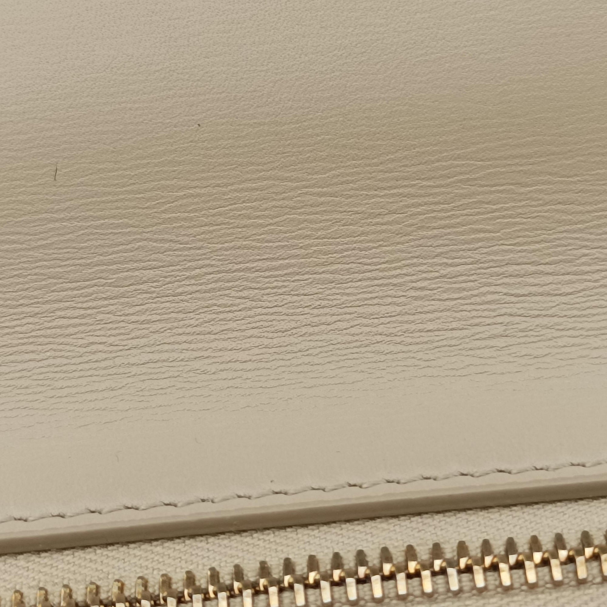 Pre-owned Christian Dior Diordouble Beige Leather  shoulderbag | stylenewstar