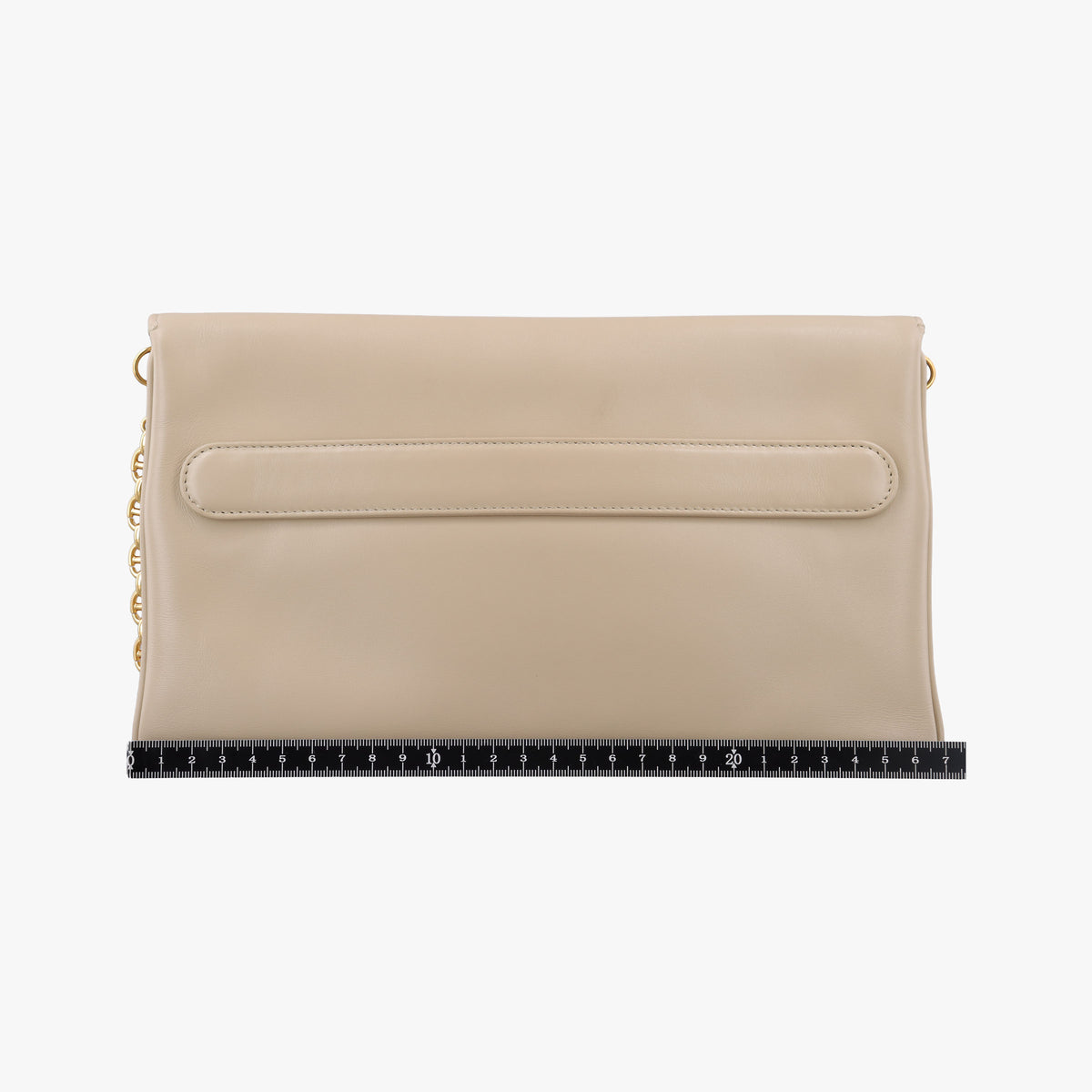 Pre-owned Christian Dior Diordouble Beige Leather  shoulderbag | stylenewstar