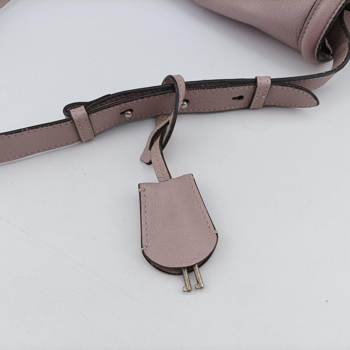 Pre-owned Alexander McQueen Skull Padlock Pink Leather  shoulderbag | stylenewstar