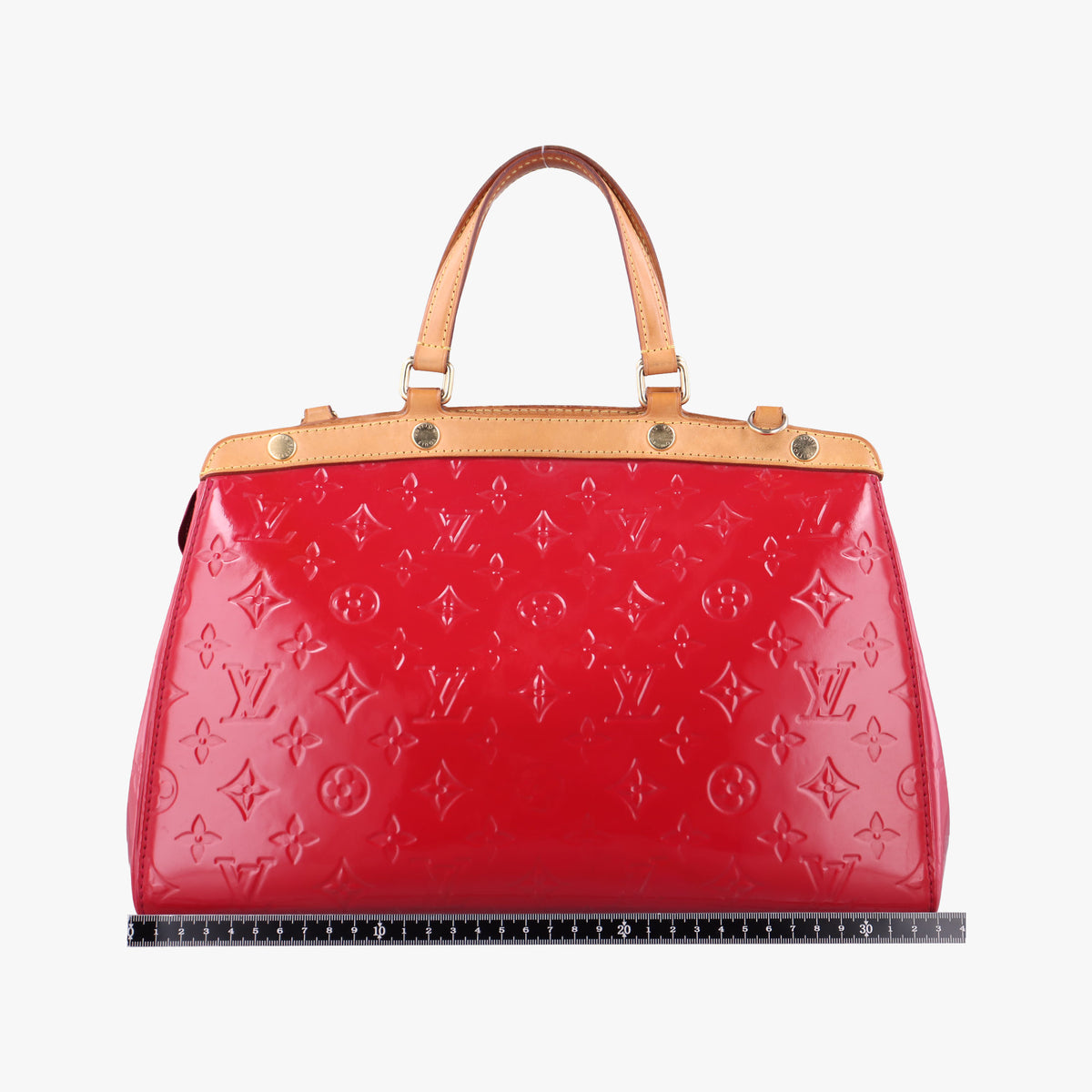 Pre-owned Louis Vuitton Brea MM ROSE INDIEN Vernis M91798 shoulderbag | stylenewstar