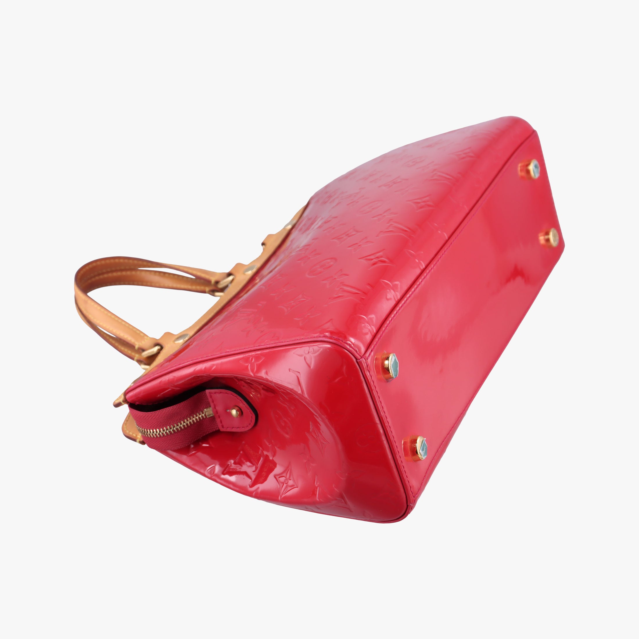 Pre-owned Louis Vuitton Brea MM ROSE INDIEN Vernis M91798 shoulderbag | stylenewstar