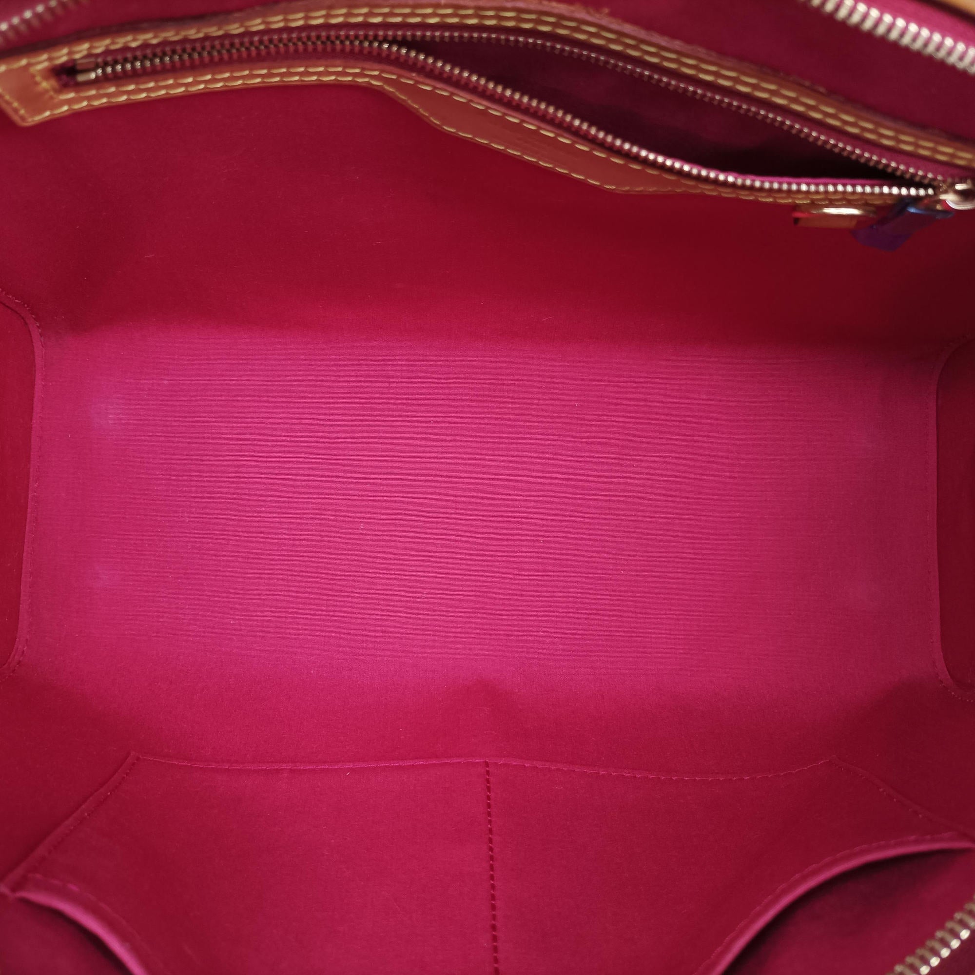 Pre-owned Louis Vuitton Brea MM ROSE INDIEN Vernis M91798 shoulderbag | stylenewstar