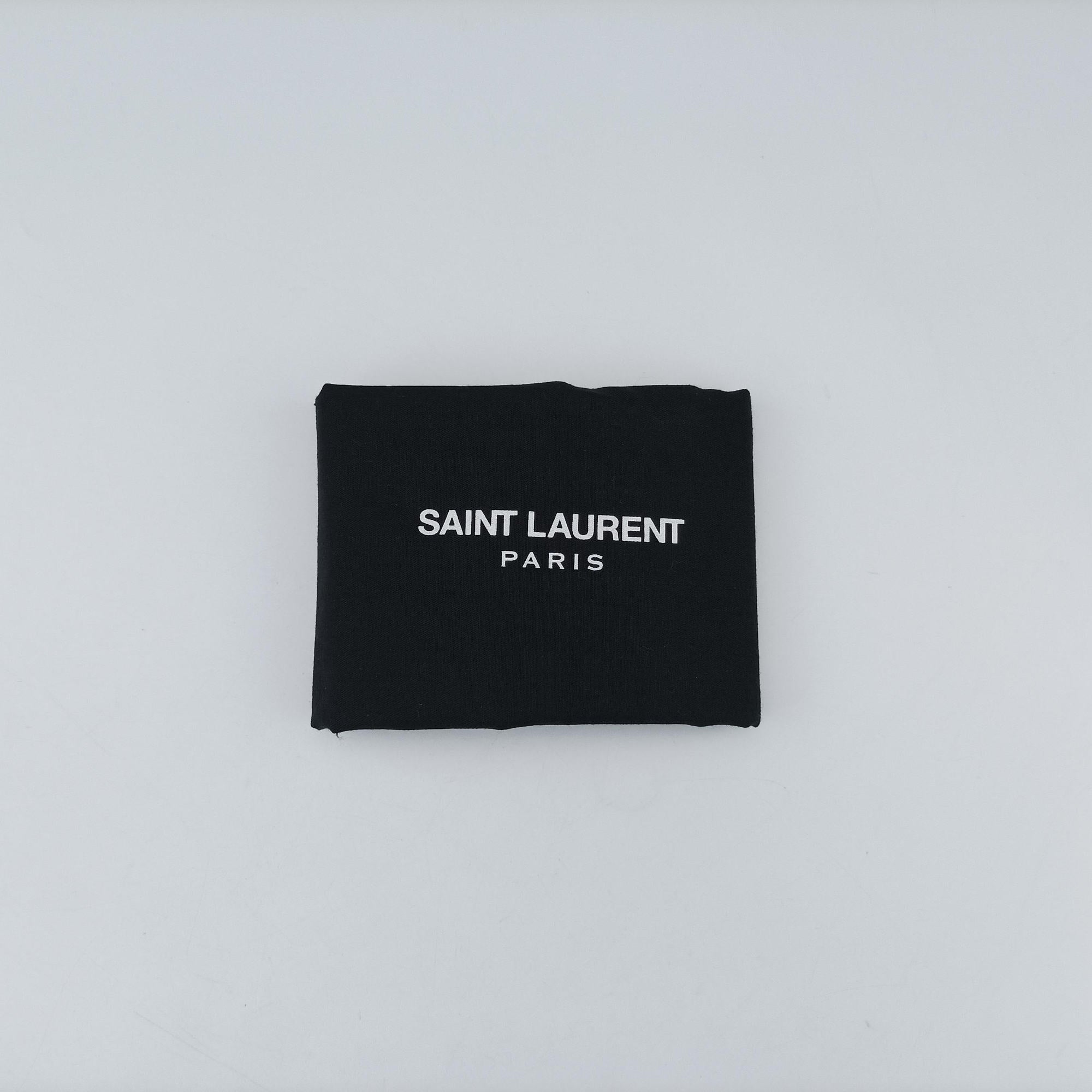 Pre-owned Yves Saint Laurent Sunset Green Leather 533026 shoulderbag | stylenewstar