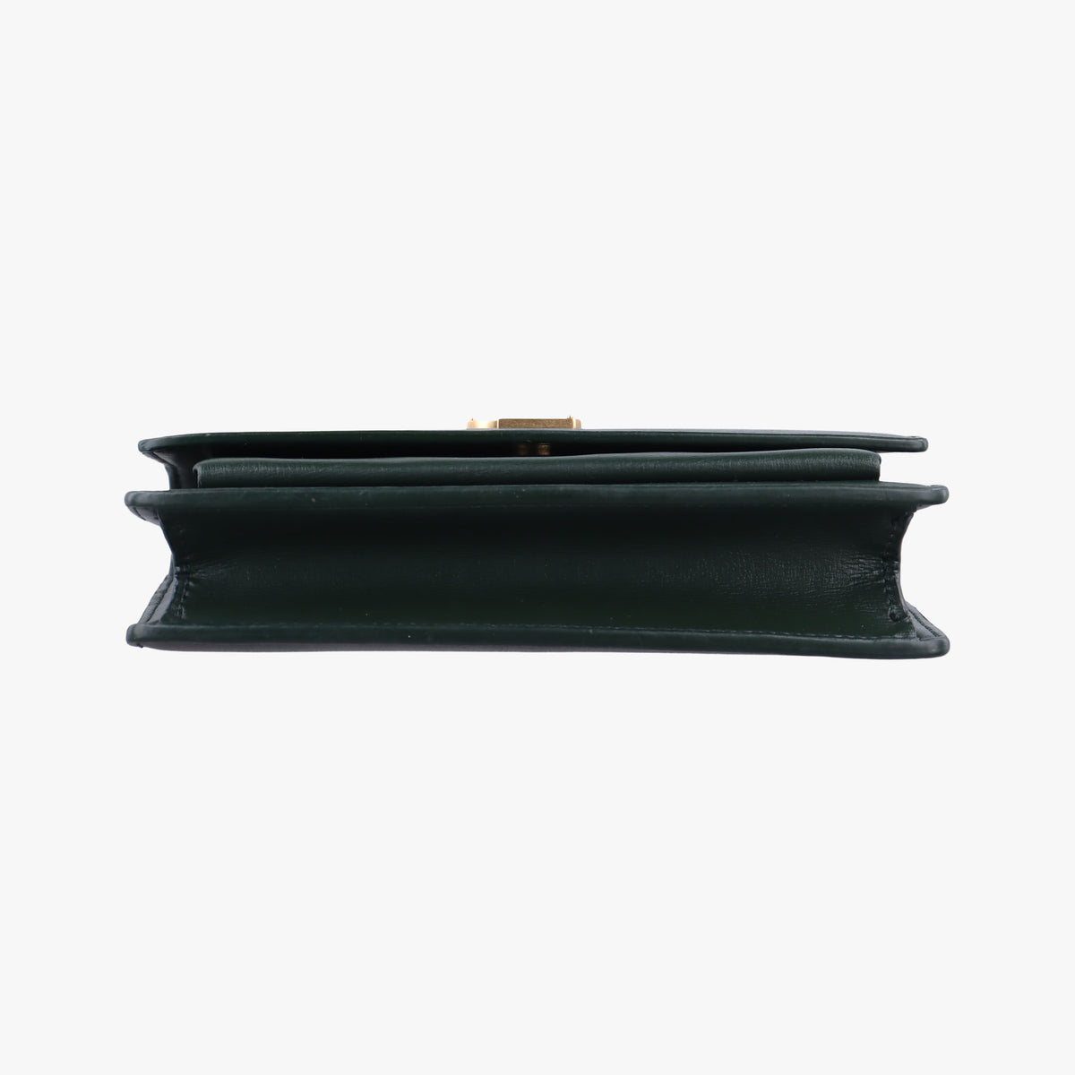 Pre-owned Yves Saint Laurent Sunset Green Leather 533026 shoulderbag | stylenewstar