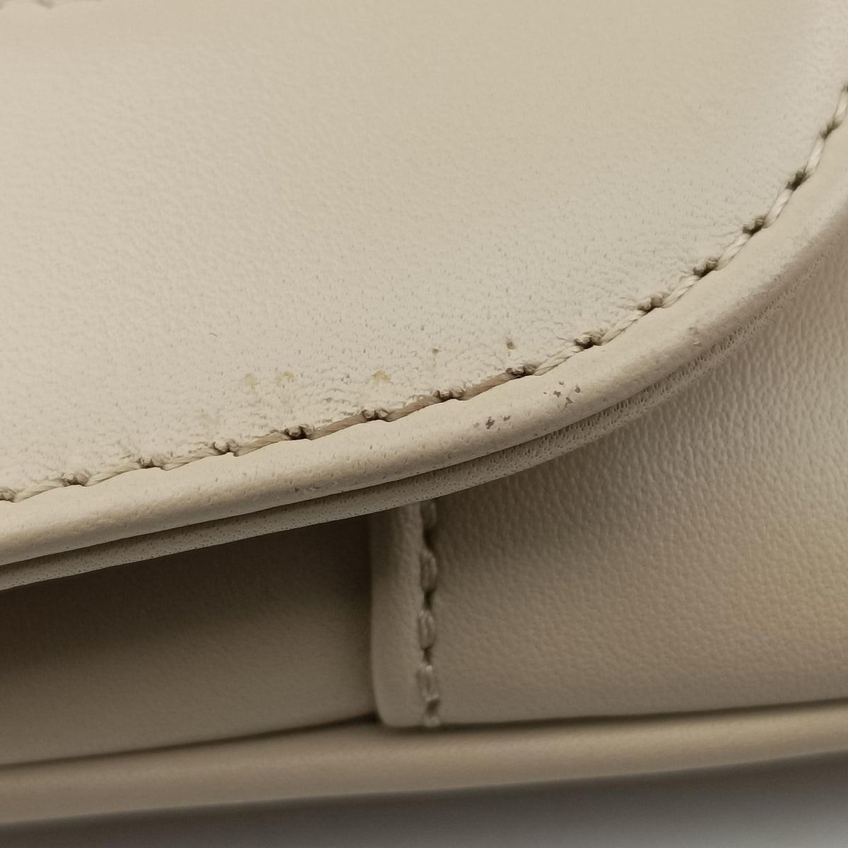 Vintage Christian Dior Diordouble Beige Leather  shoulderbag | stylenewstar