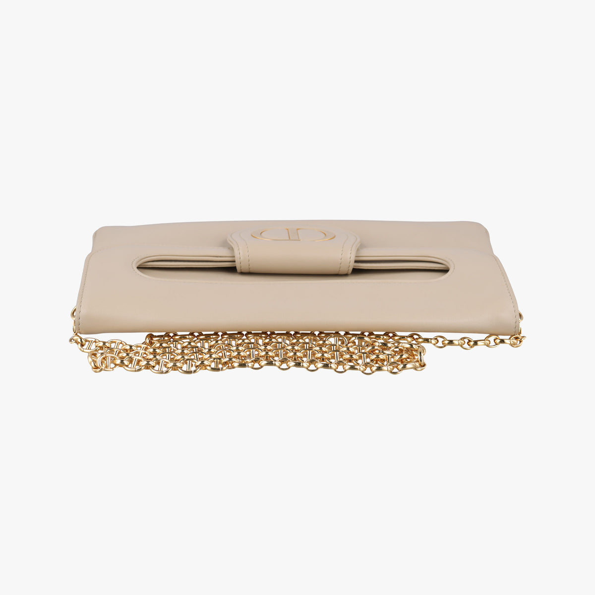 Vintage Christian Dior Diordouble Beige Leather  shoulderbag | stylenewstar