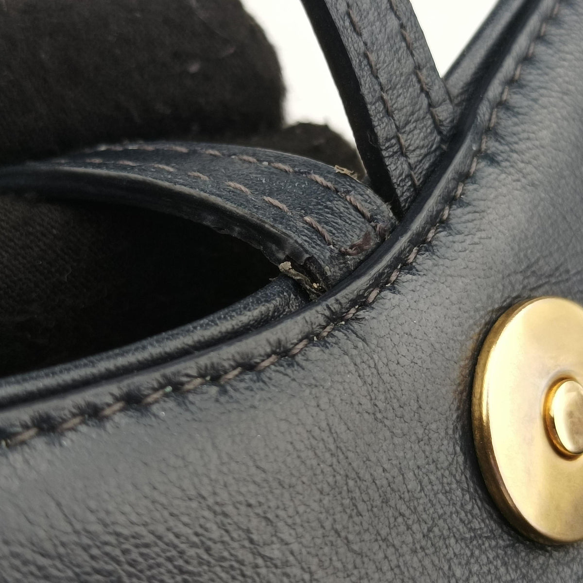 Pre-owned Christian Dior Saddle Navy×Gray jacquard  bum bag/waist bag | stylenewstar