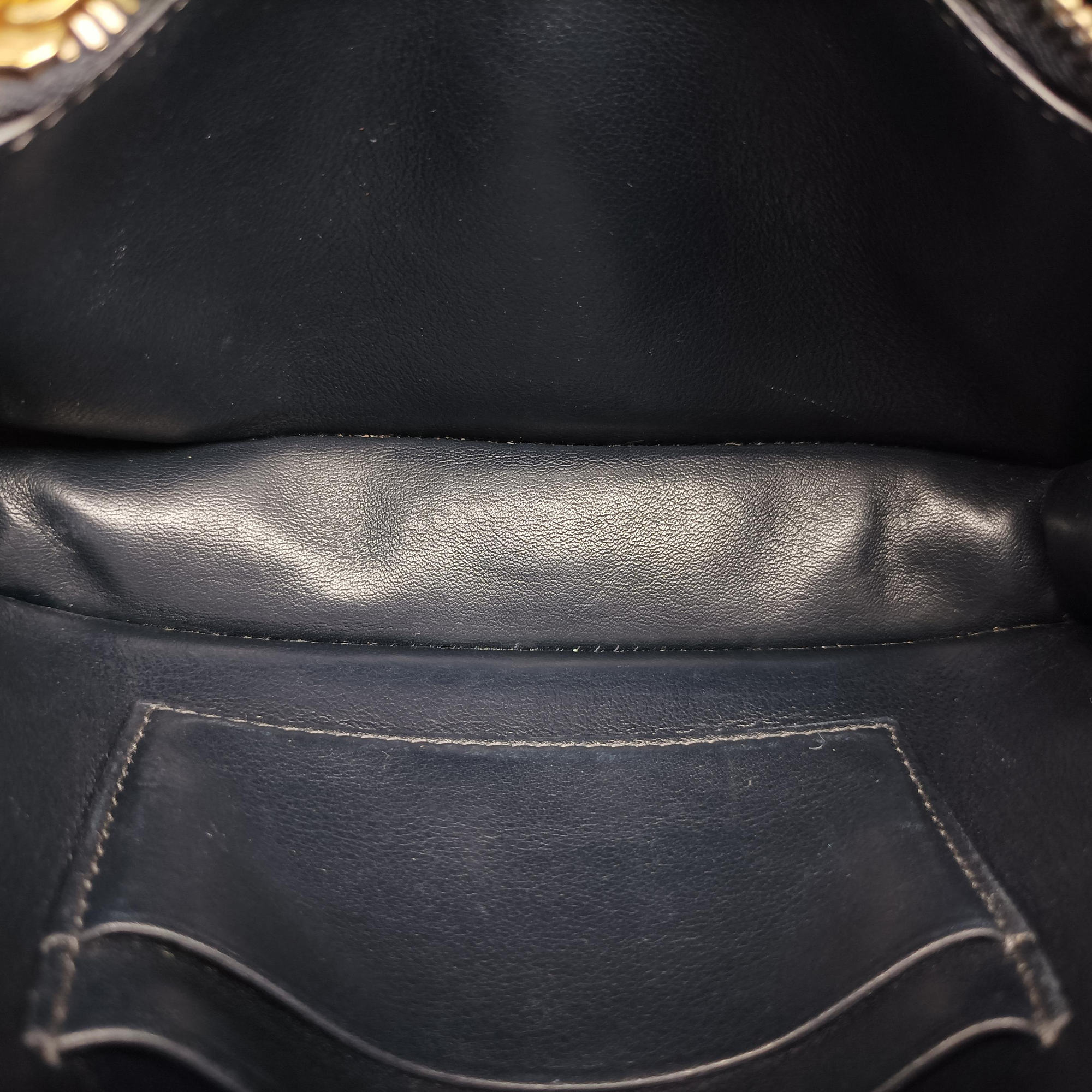 Pre-owned Christian Dior Saddle Navy×Gray jacquard  bum bag/waist bag | stylenewstar