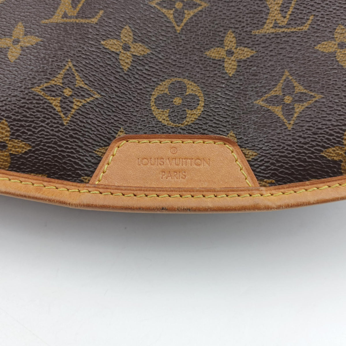 Pre-owned Louis Vuitton Menilmontant PM Brown Monogram canvas M40474 shoulderbag | stylenewstar