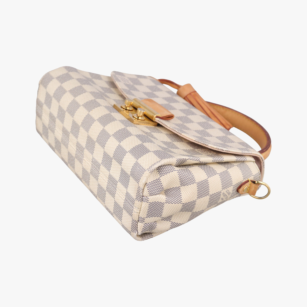 Pre-owned Louis Vuitton CROISETTE Azur Damier Canvas N41581 shoulderbag | stylenewstar