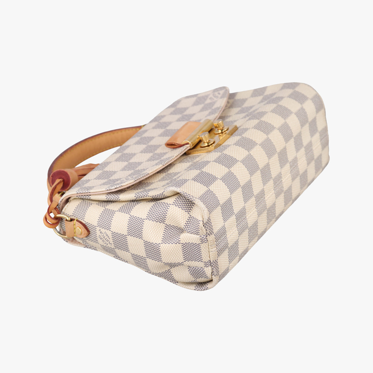 Pre-owned Louis Vuitton CROISETTE Azur Damier Canvas N41581 shoulderbag | stylenewstar