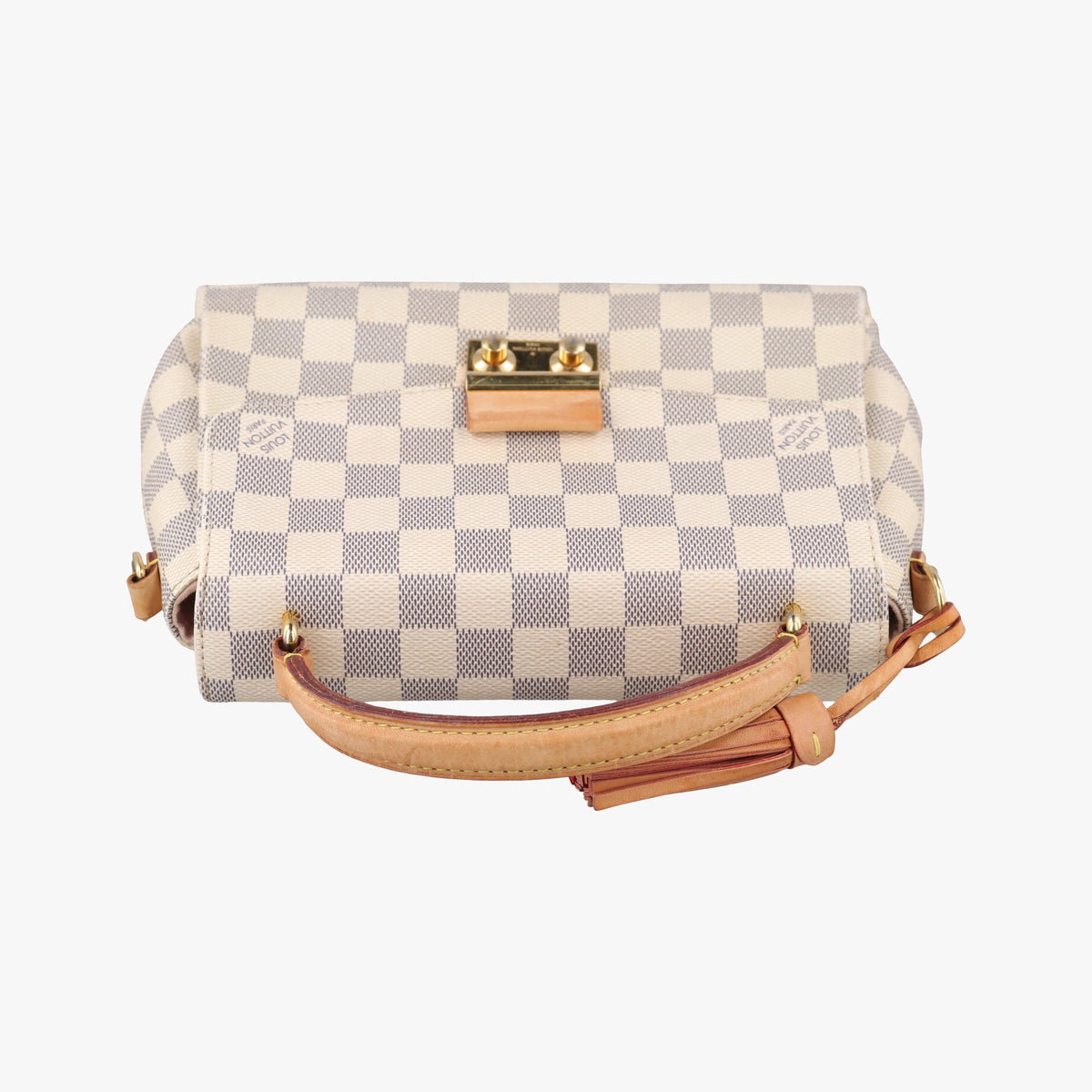 Pre-owned Louis Vuitton CROISETTE Azur Damier Canvas N41581 shoulderbag | stylenewstar