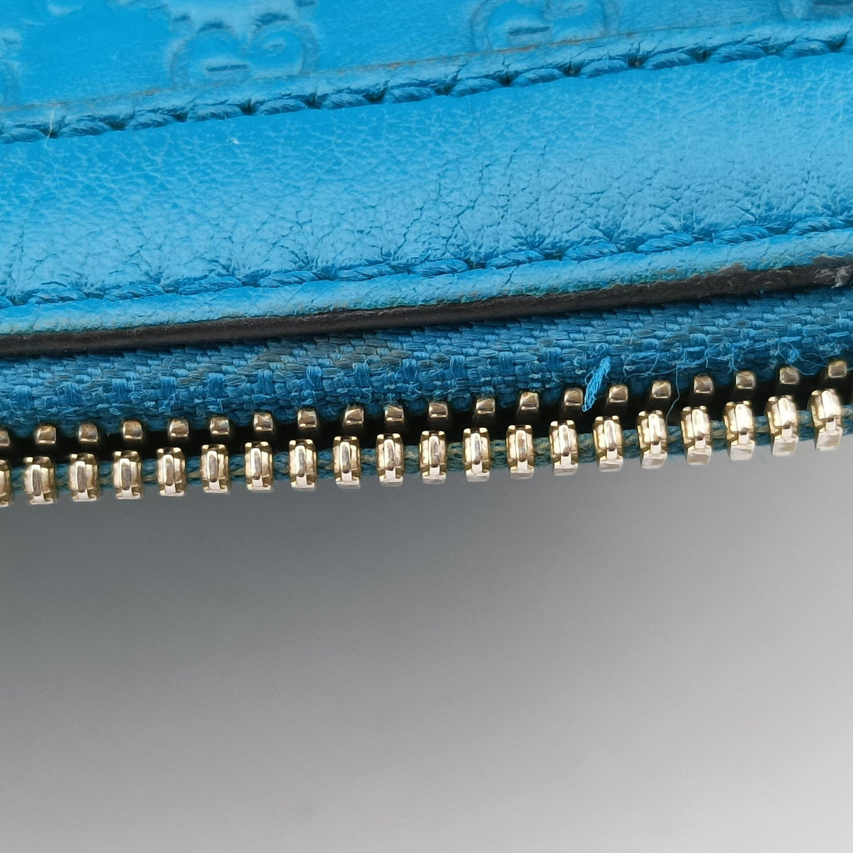 Secondhand Gucci Microguccissima Blue Leather 449654 shoulderbag | stylenewstar